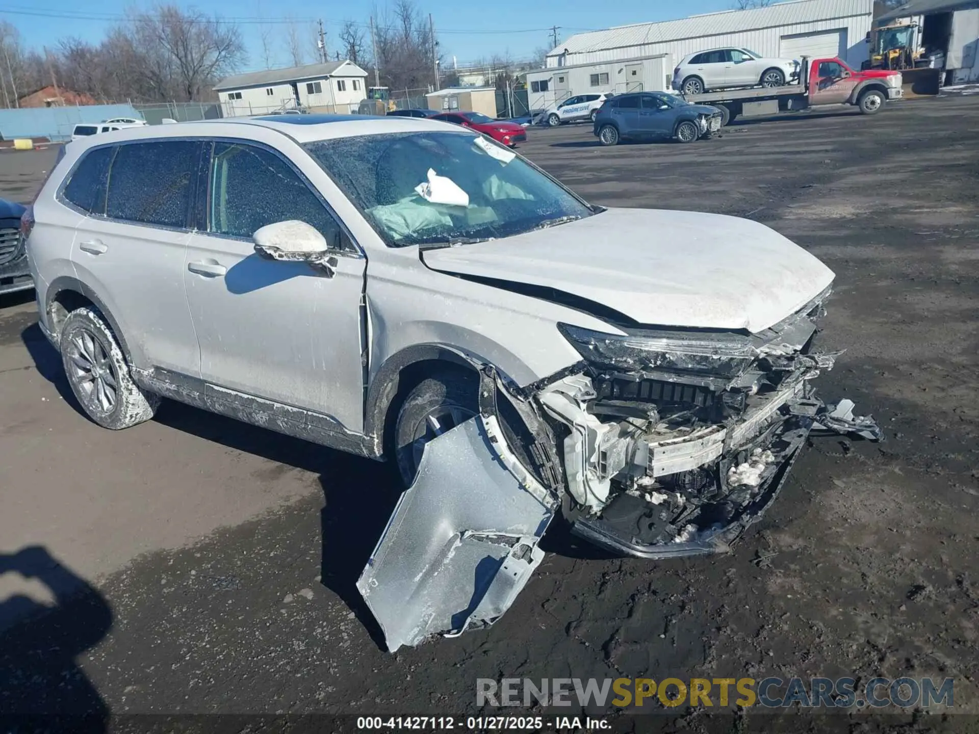 1 Photograph of a damaged car 5J6RS4H74PL010513 HONDA CR-V 2023