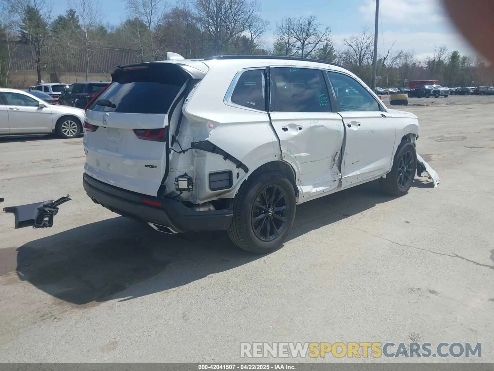 4 Фотография поврежденного автомобиля 2HKRS6H54RH813443 HONDA CR-V 2024