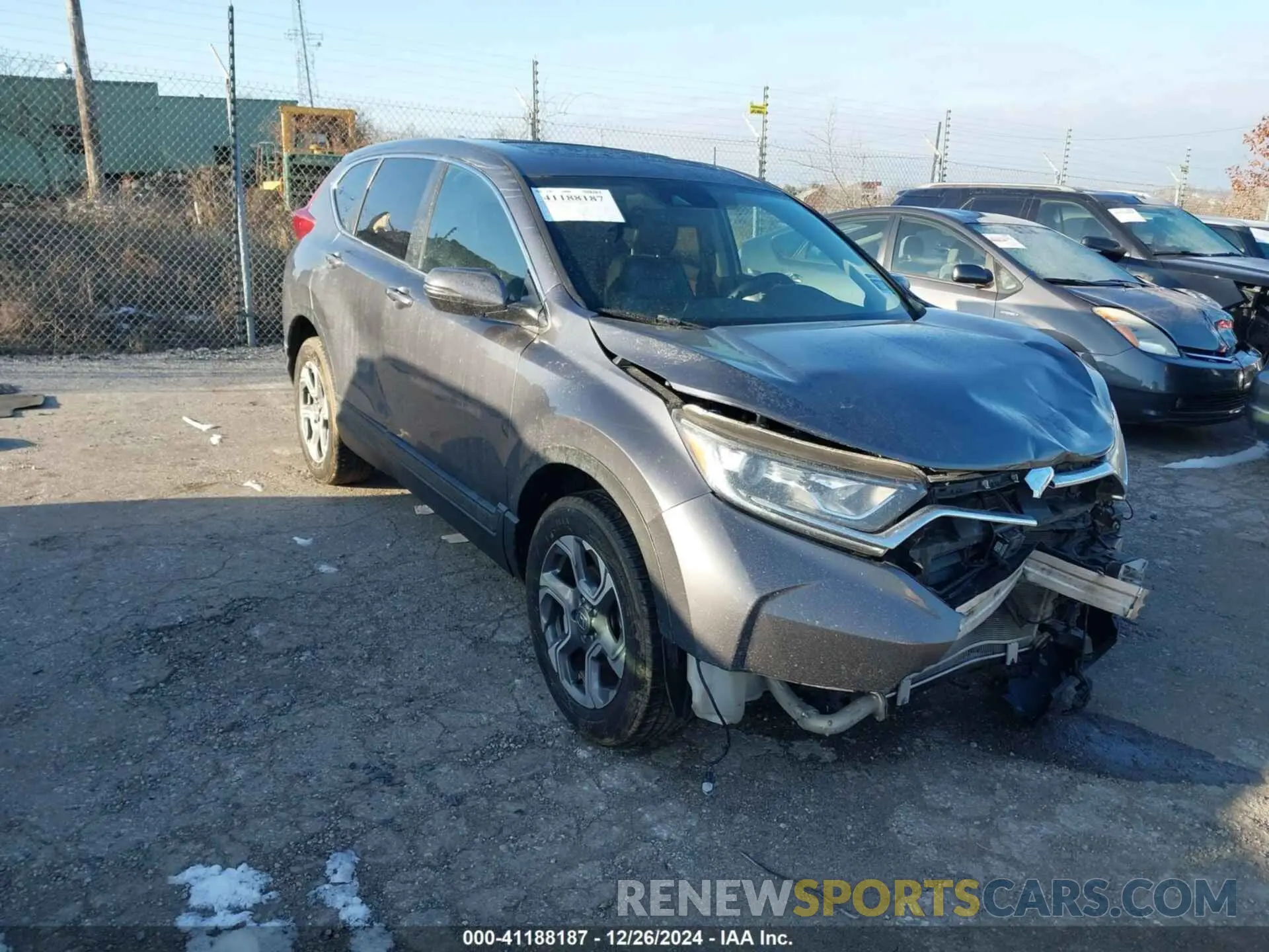 1 Photograph of a damaged car 2HKRS6H89RH802240 HONDA CR-V 2024