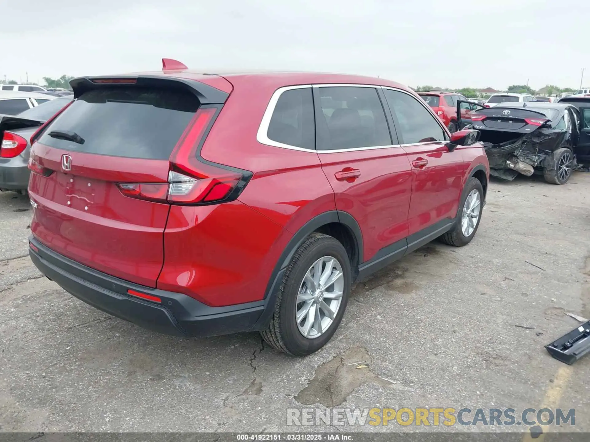 4 Фотография поврежденного автомобиля 5J6RS4H74RL011390 HONDA CR-V 2024