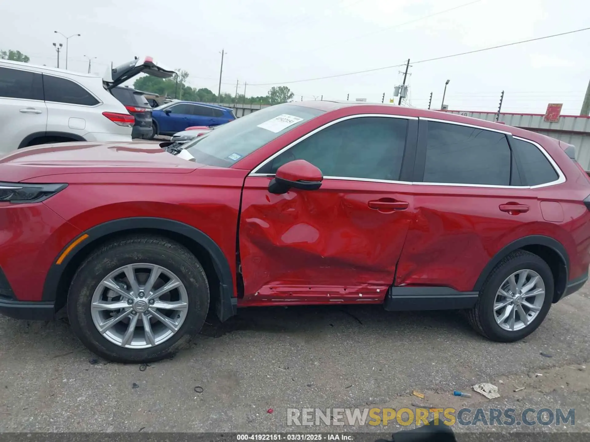 6 Фотография поврежденного автомобиля 5J6RS4H74RL011390 HONDA CR-V 2024