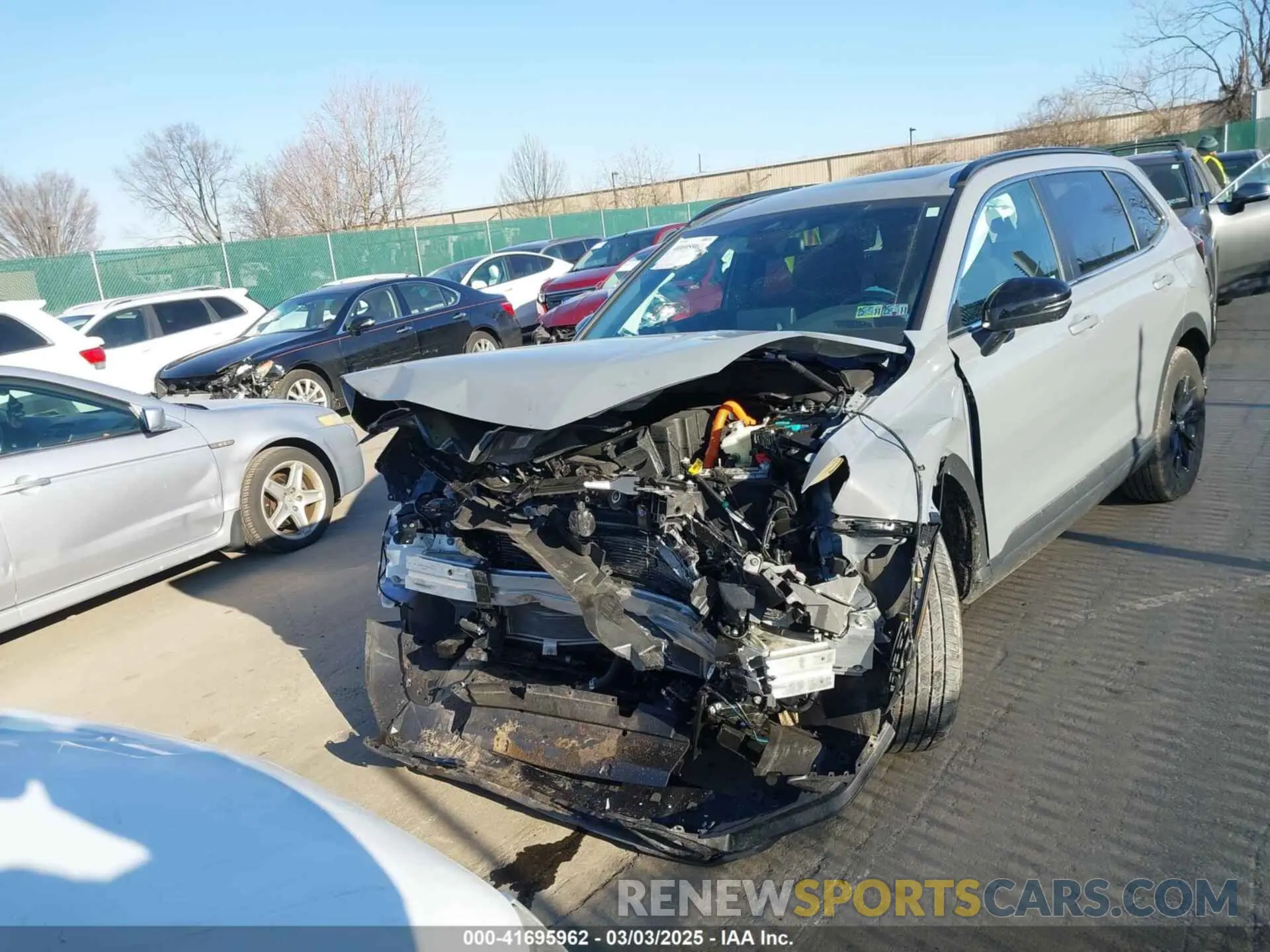 6 Фотография поврежденного автомобиля 5J6RS6H57RL019591 HONDA CR-V 2024