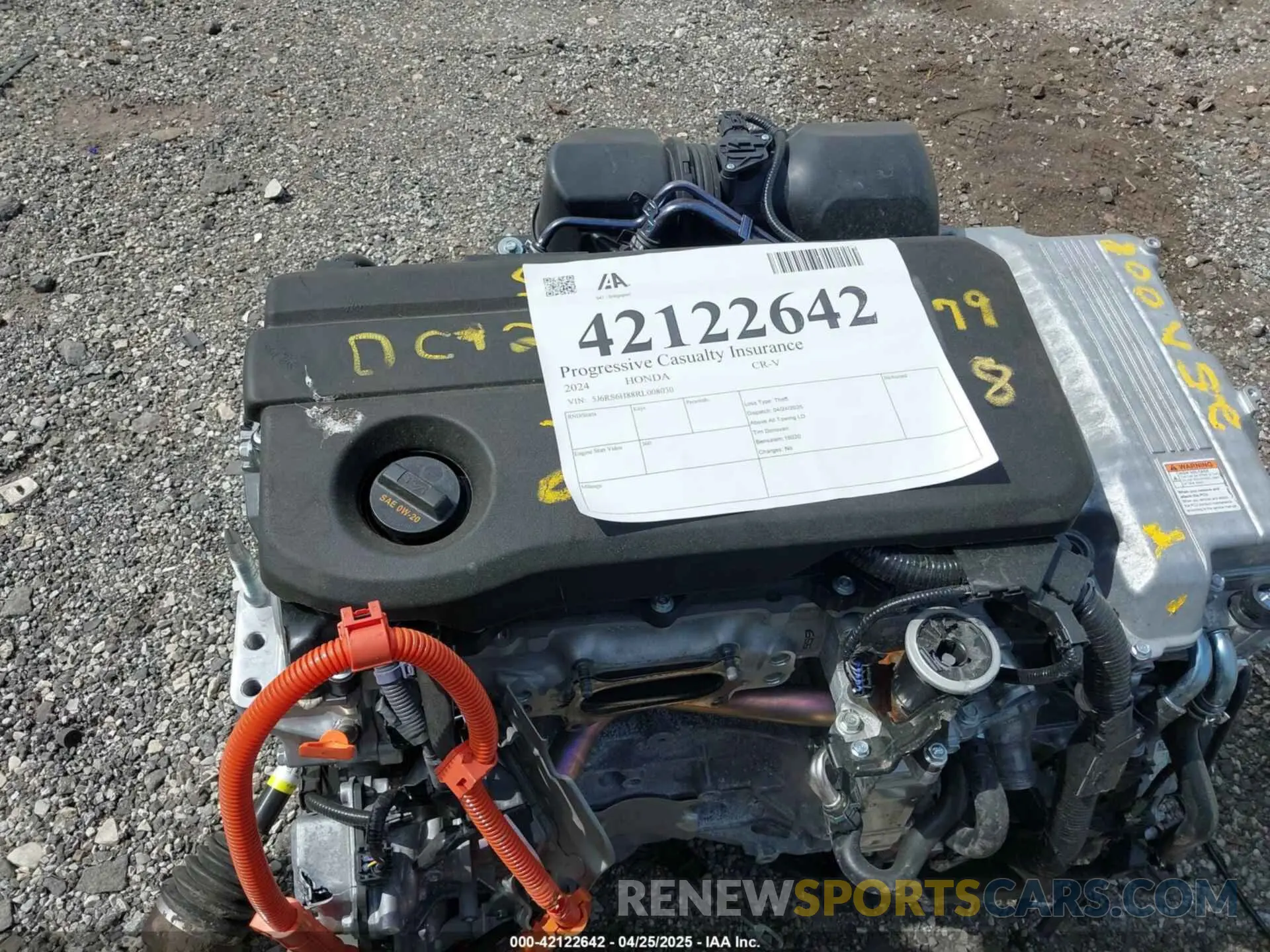 7 Photograph of a damaged car 5J6RS6H88RL008030 HONDA CR-V 2024
