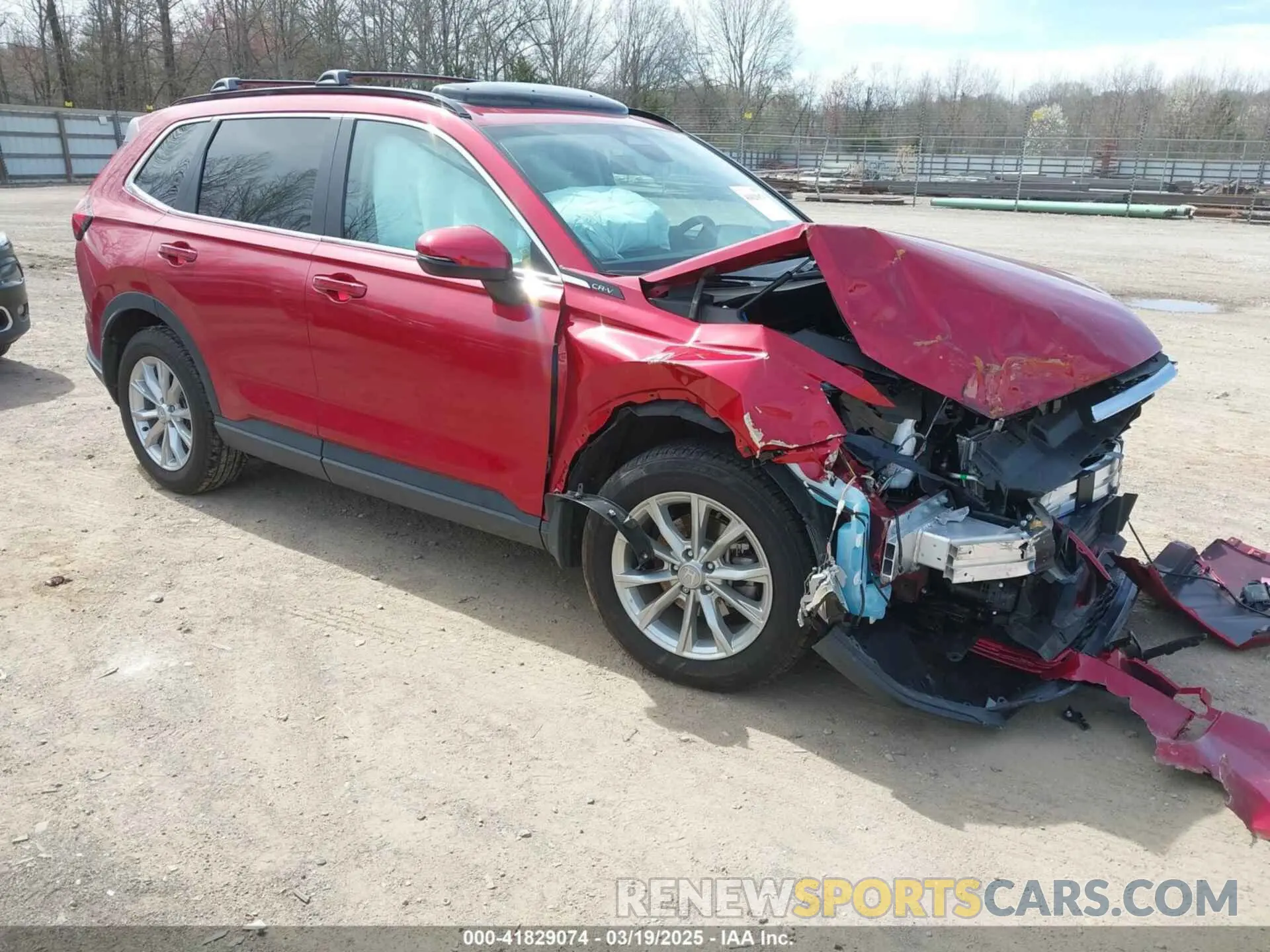 1 Photograph of a damaged car 7FARS4H43RE018754 HONDA CR-V 2024