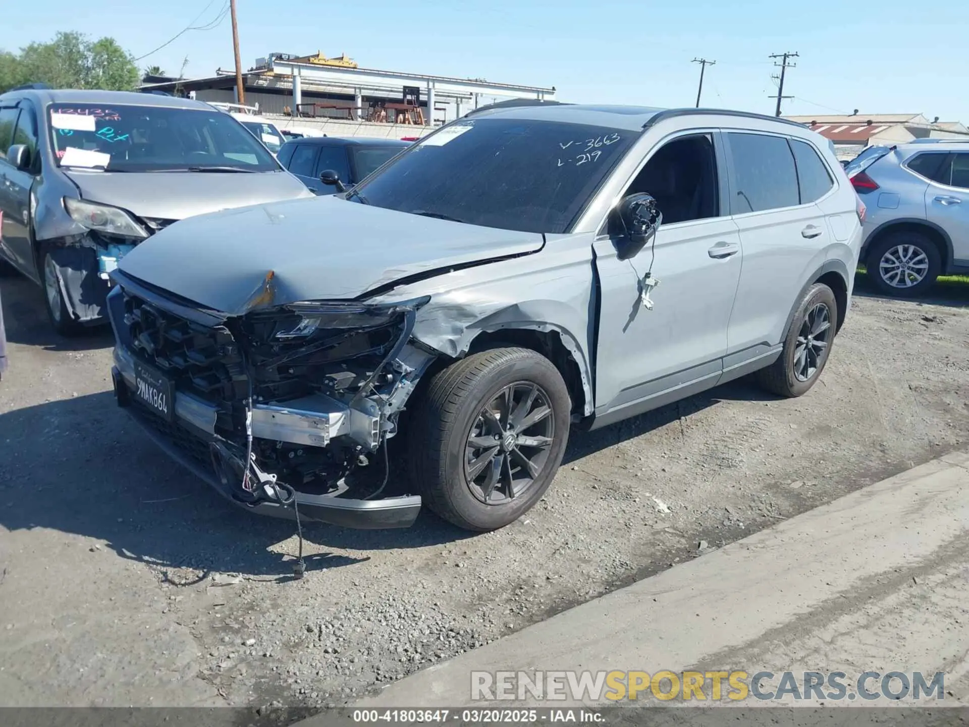 2 Фотография поврежденного автомобиля 7FARS5H88RE033663 HONDA CR-V 2024