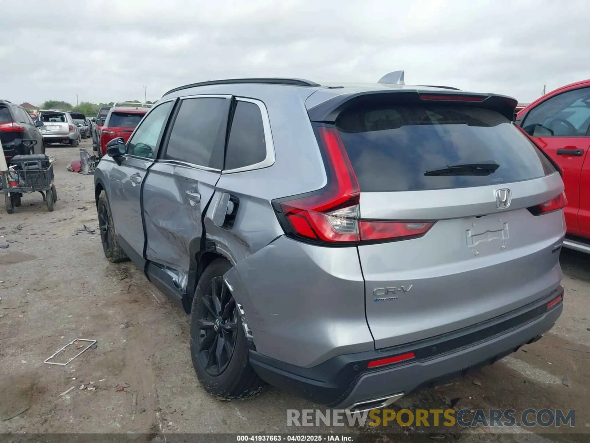 3 Фотография поврежденного автомобиля 7FARS6H86RE028869 HONDA CR-V 2024