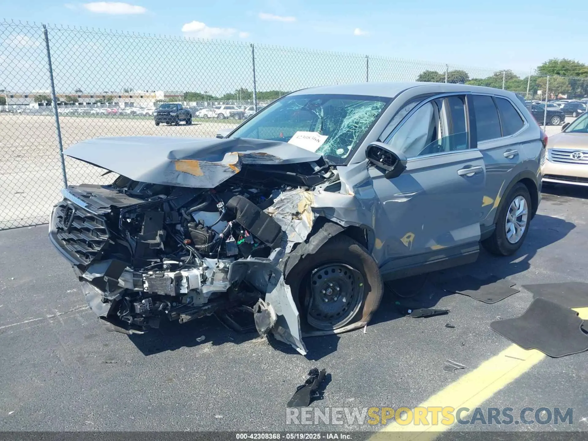 2 Photograph of a damaged car 2HKRS3H21SH330163 HONDA CR-V 2025
