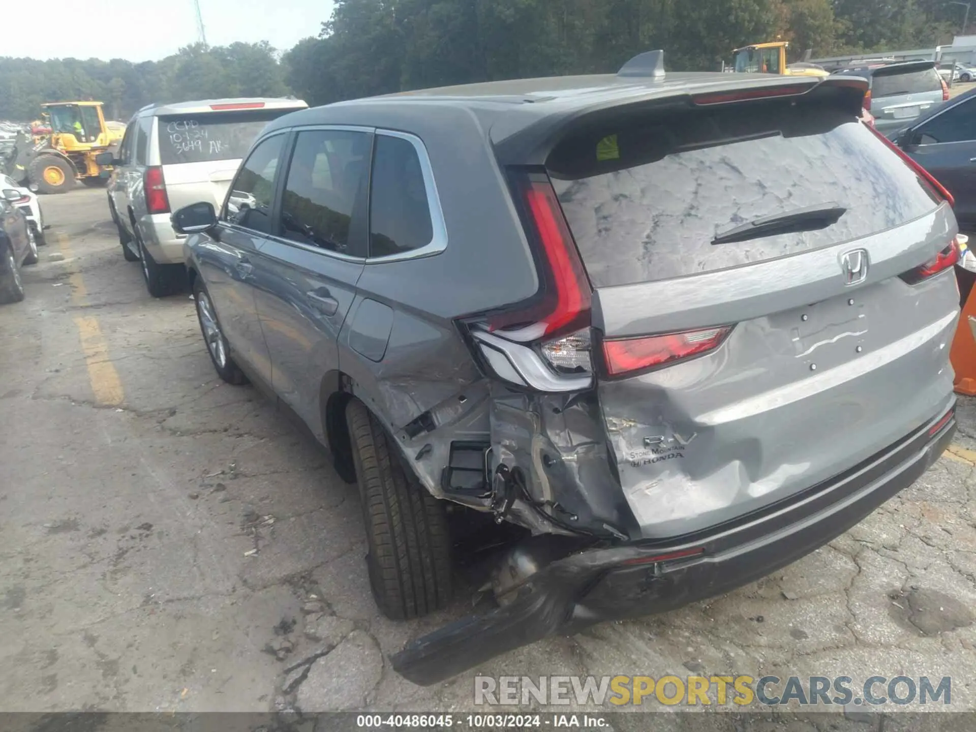 3 Photograph of a damaged car 2HKRS3H44SH305002 HONDA CR-V 2025