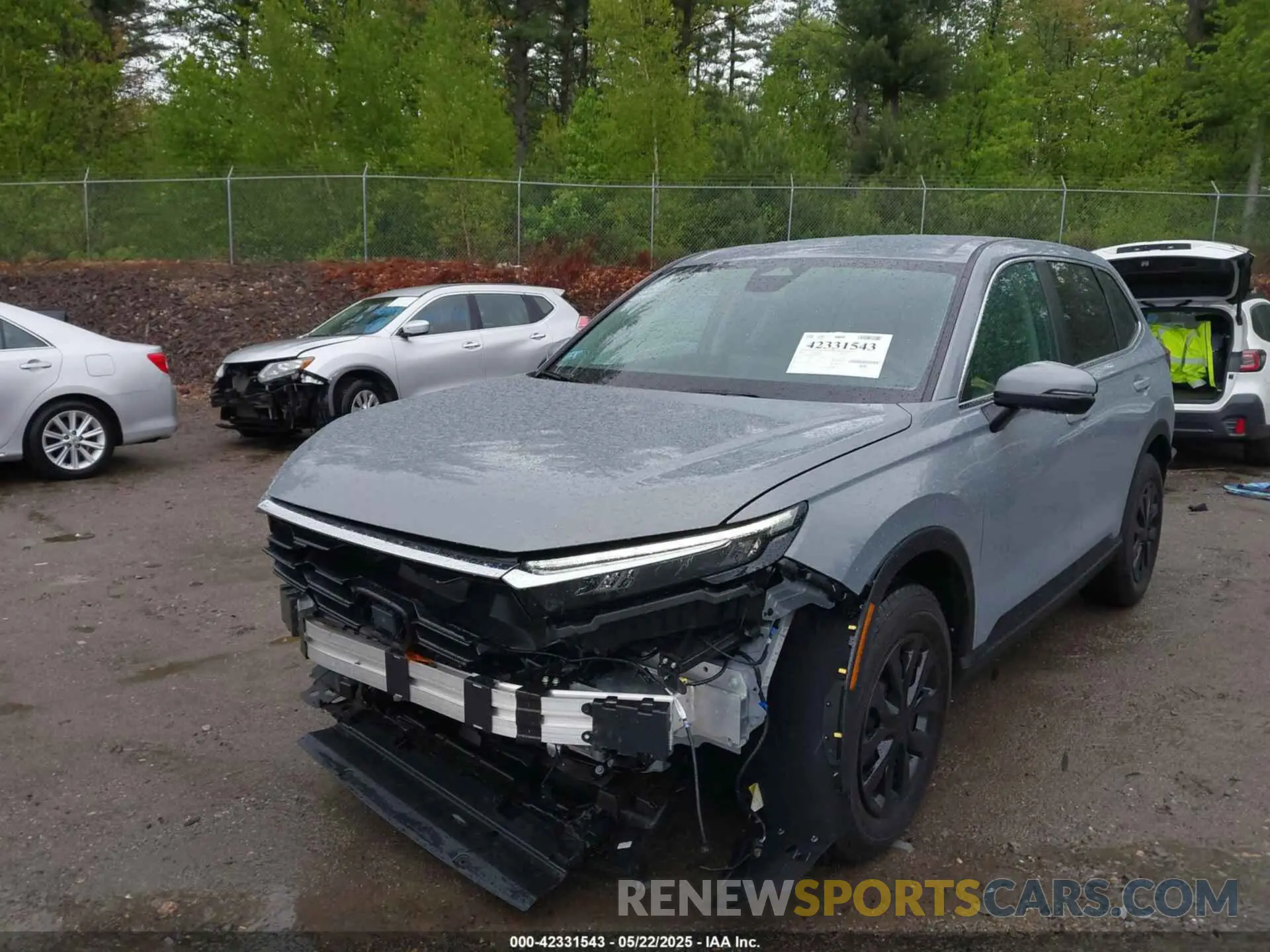2 Фотография поврежденного автомобиля 2HKRS4H28SH470345 HONDA CR-V 2025
