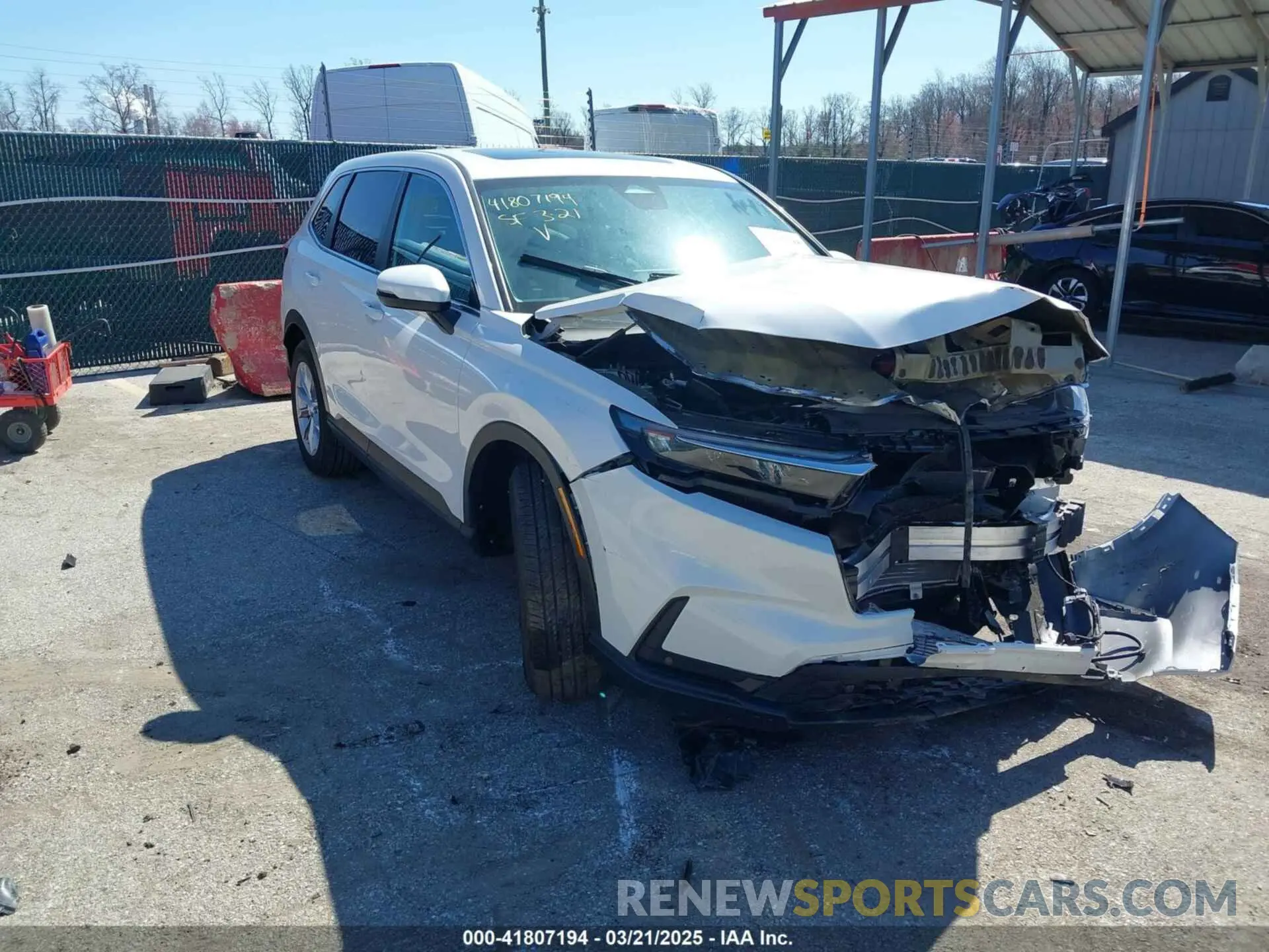 1 Photograph of a damaged car 2HKRS4H73SH407262 HONDA CR-V 2025