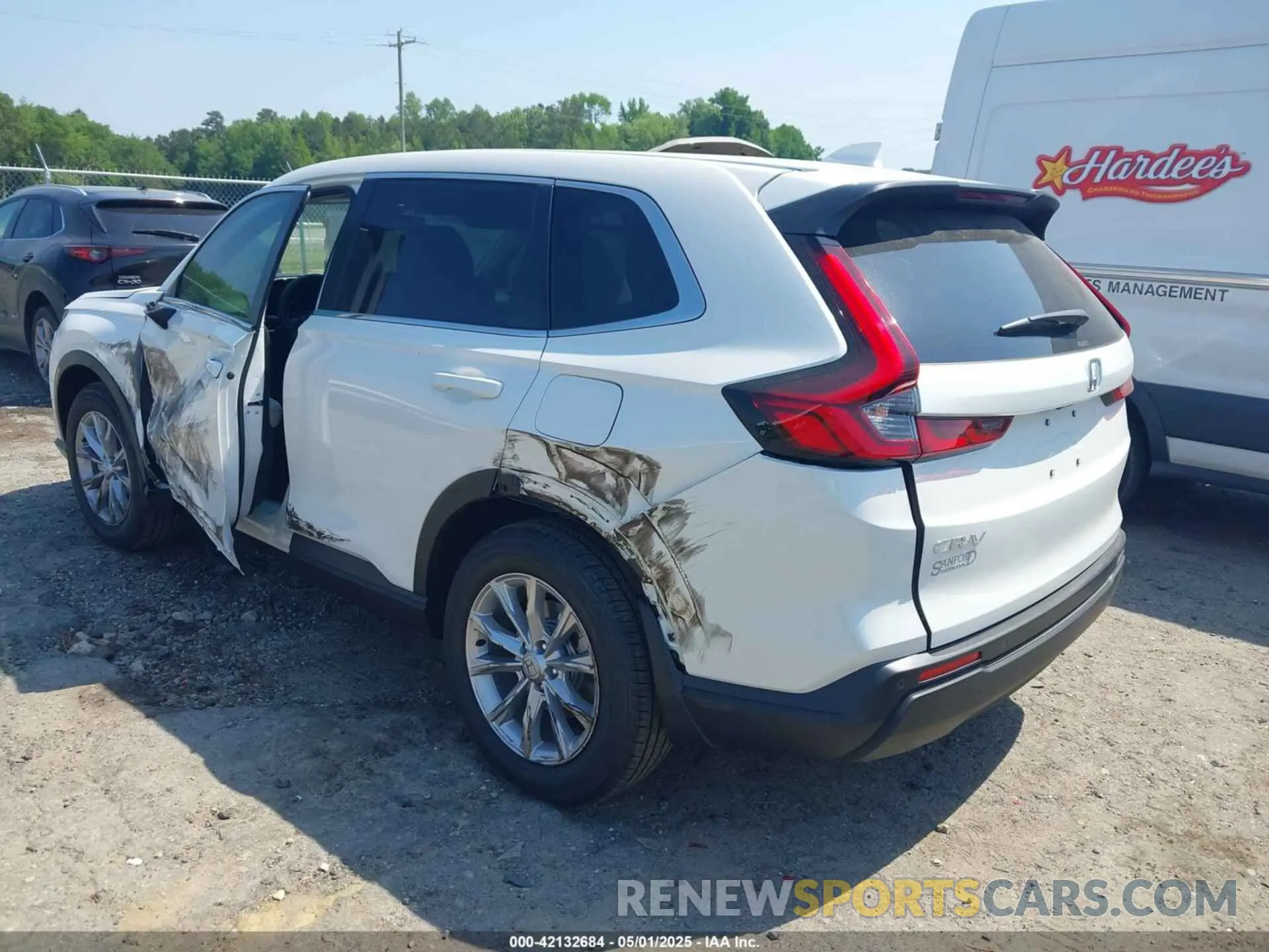 3 Photograph of a damaged car 2HKRS4H78SH477789 HONDA CR-V 2025