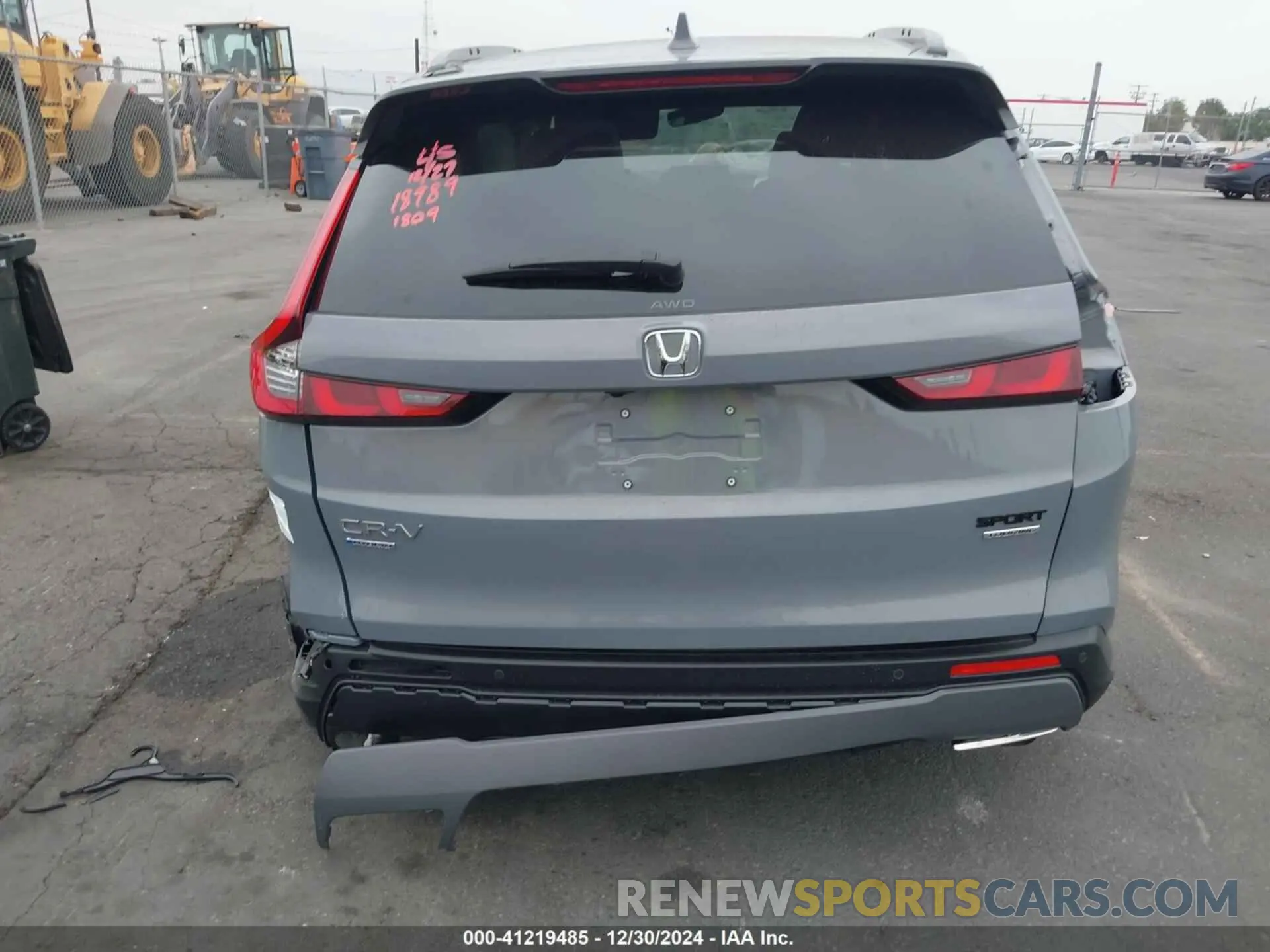 16 Фотография поврежденного автомобиля 2HKRS6H99SH811809 HONDA CR-V 2025