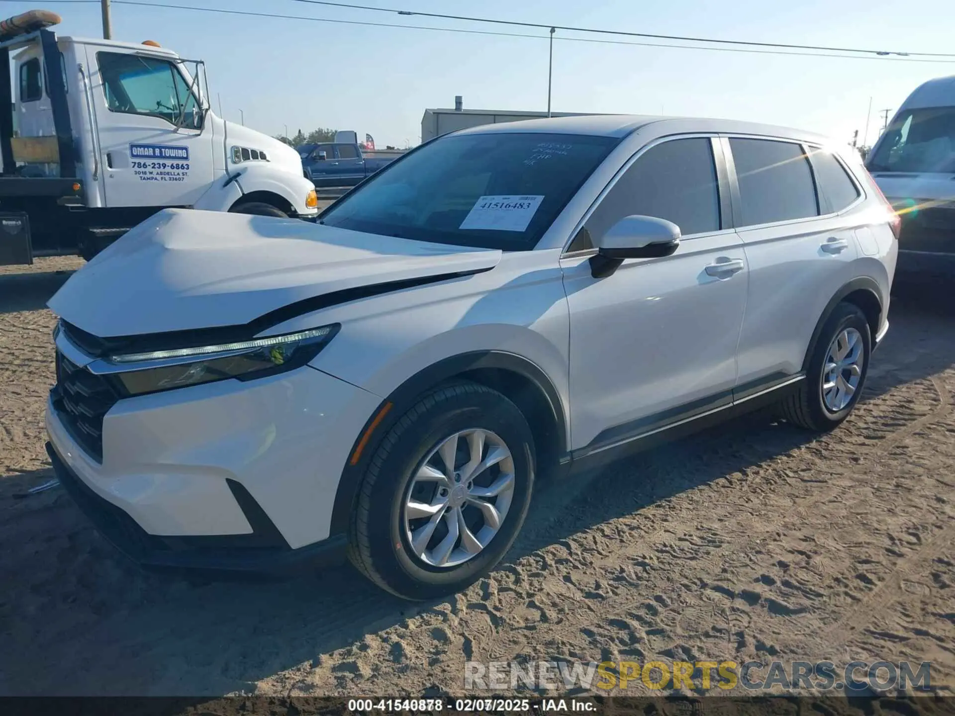 2 Photograph of a damaged car 5J6RS3H24SL003407 HONDA CR-V 2025