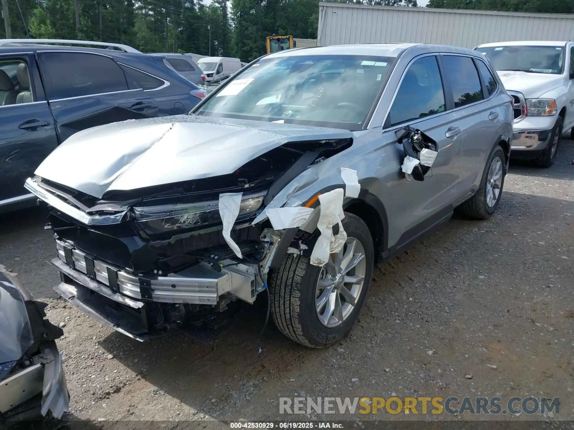 2 Фотография поврежденного автомобиля 5J6RS3H77SL013666 HONDA CR-V 2025