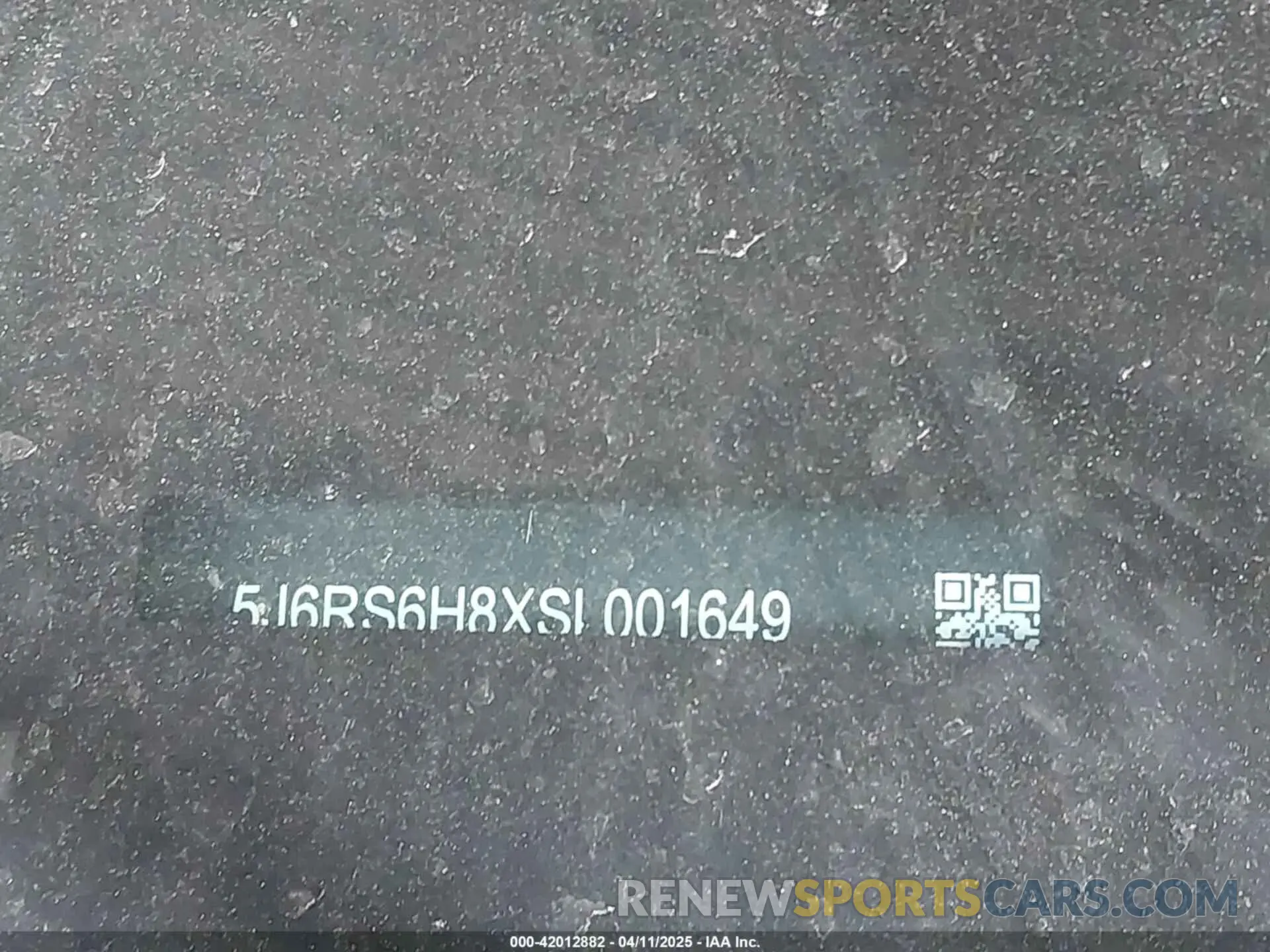 18 Фотография поврежденного автомобиля 5J6RS6H8XSL001649 HONDA CR-V 2025