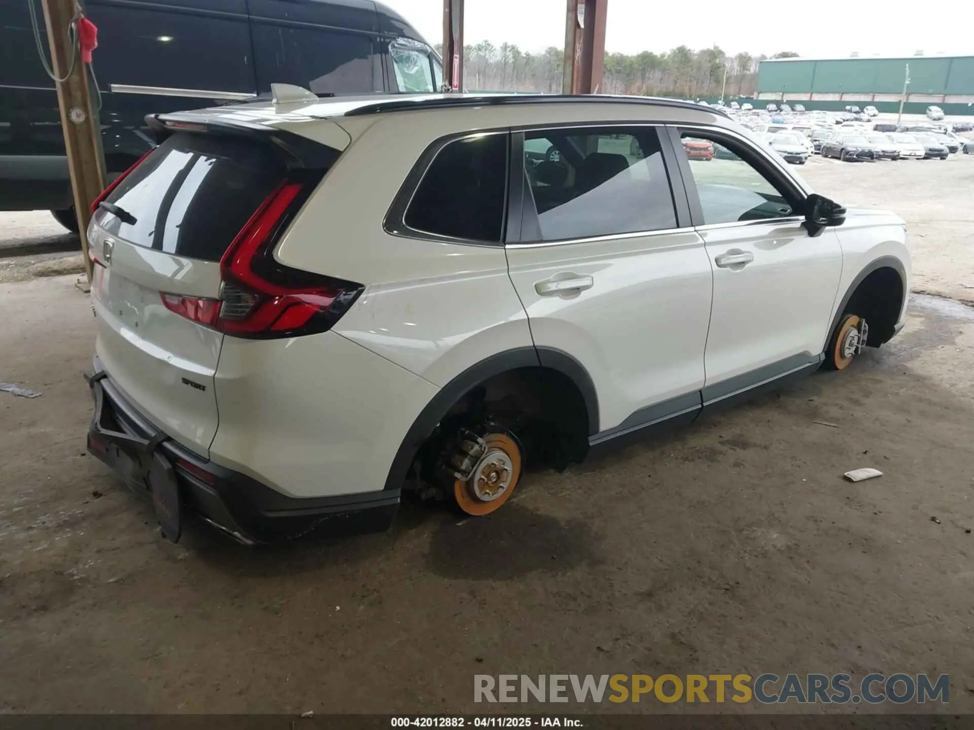 4 Фотография поврежденного автомобиля 5J6RS6H8XSL001649 HONDA CR-V 2025