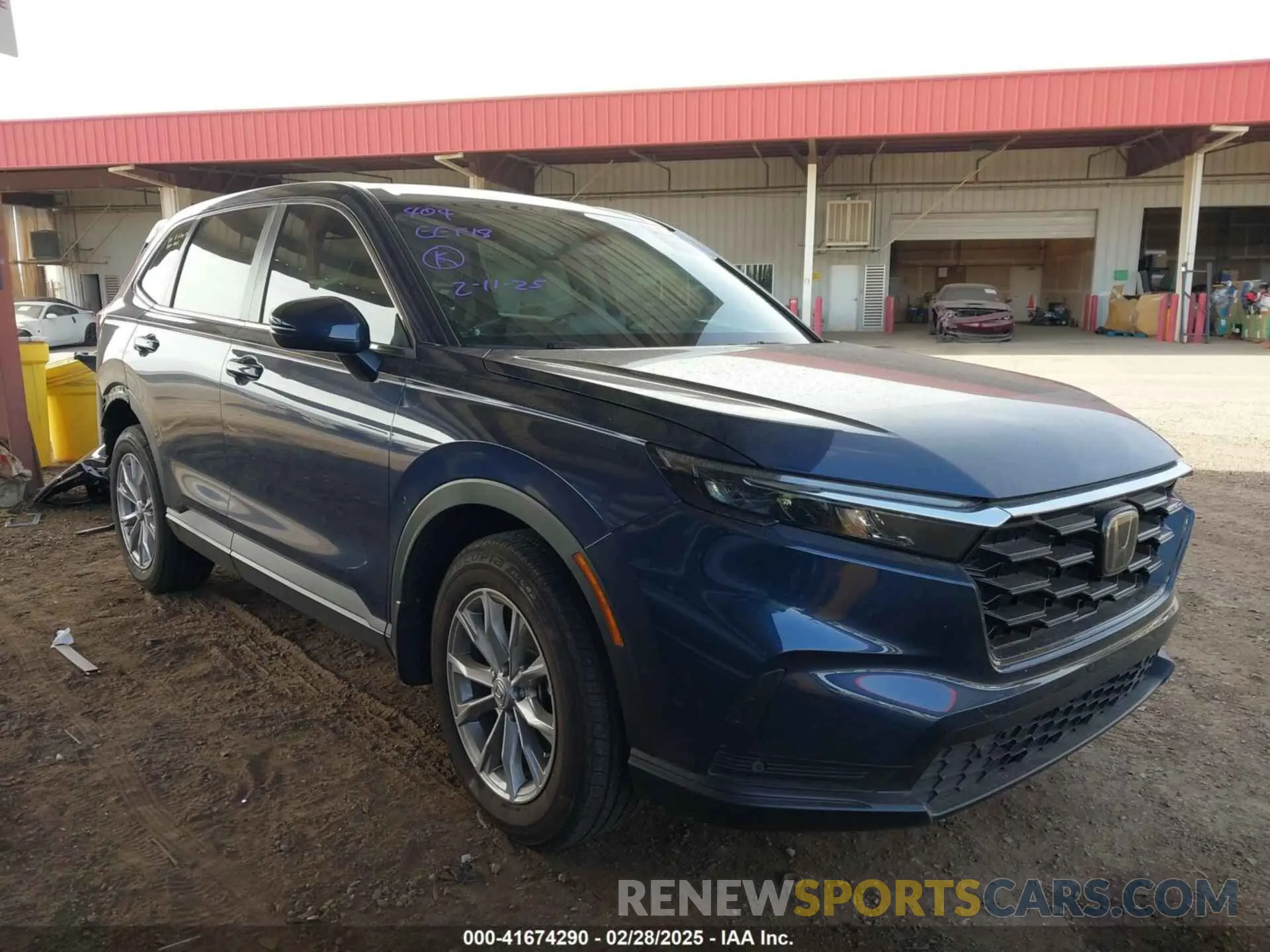 1 Photograph of a damaged car 7FARS4H71SE007851 HONDA CR-V 2025
