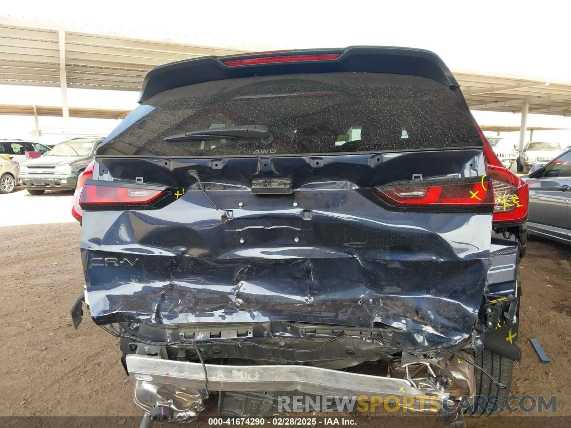 17 Photograph of a damaged car 7FARS4H71SE007851 HONDA CR-V 2025