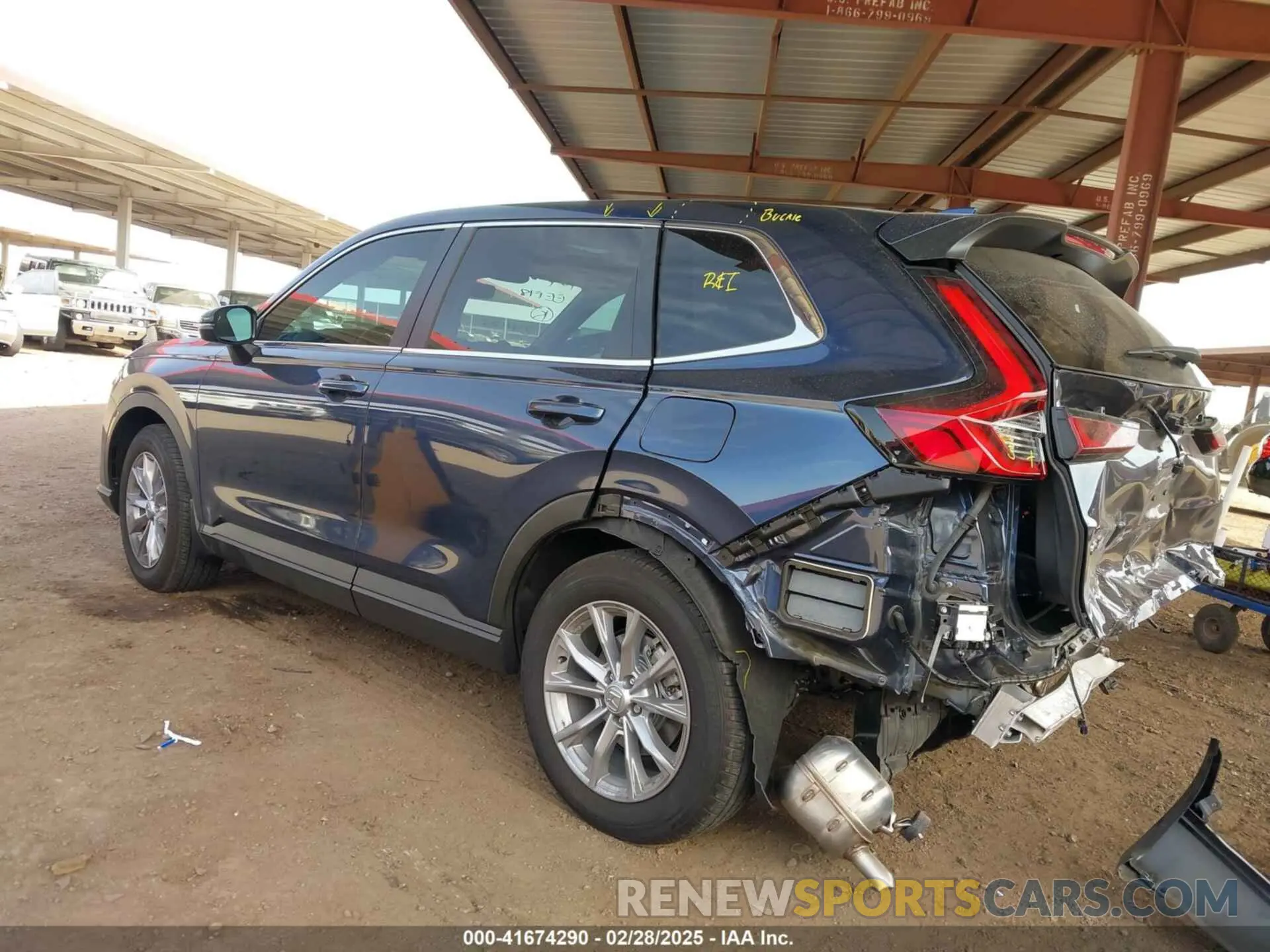 3 Photograph of a damaged car 7FARS4H71SE007851 HONDA CR-V 2025