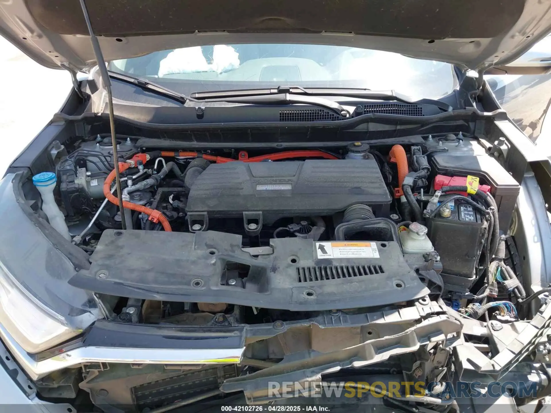 10 Photograph of a damaged car 7FART6H51LE008457 HONDA CR-V HYBRID 2020