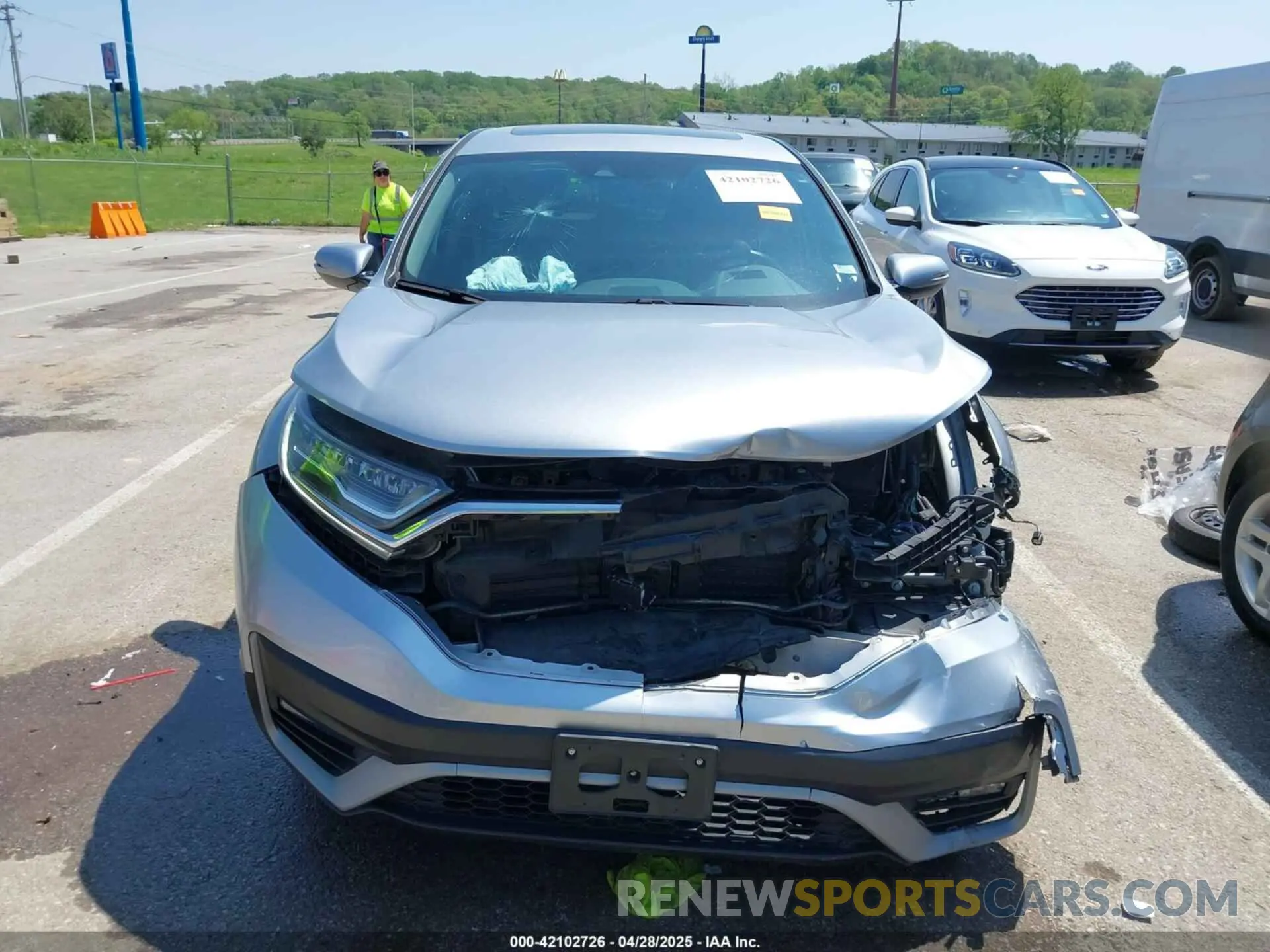 13 Photograph of a damaged car 7FART6H51LE008457 HONDA CR-V HYBRID 2020