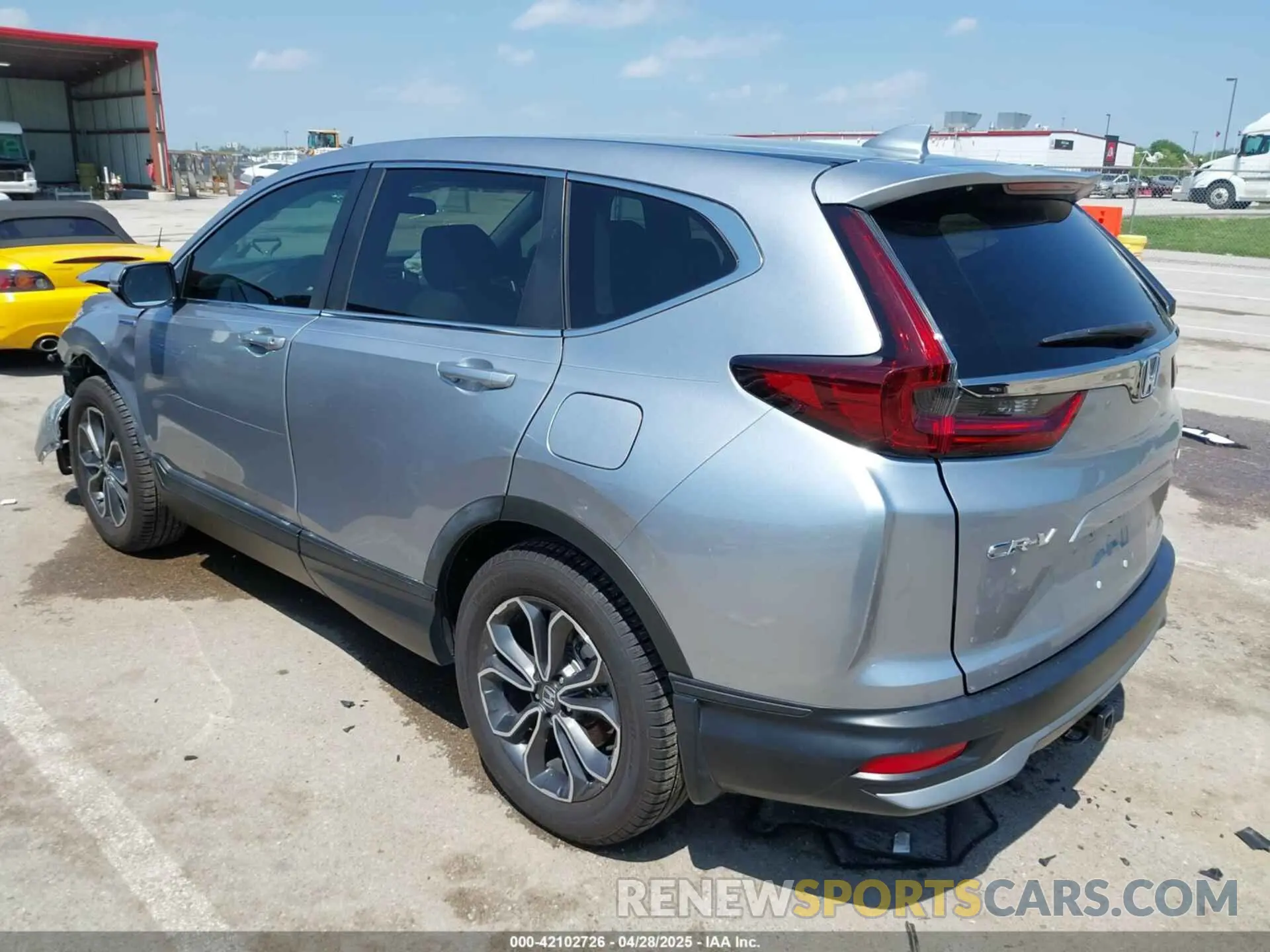 3 Photograph of a damaged car 7FART6H51LE008457 HONDA CR-V HYBRID 2020