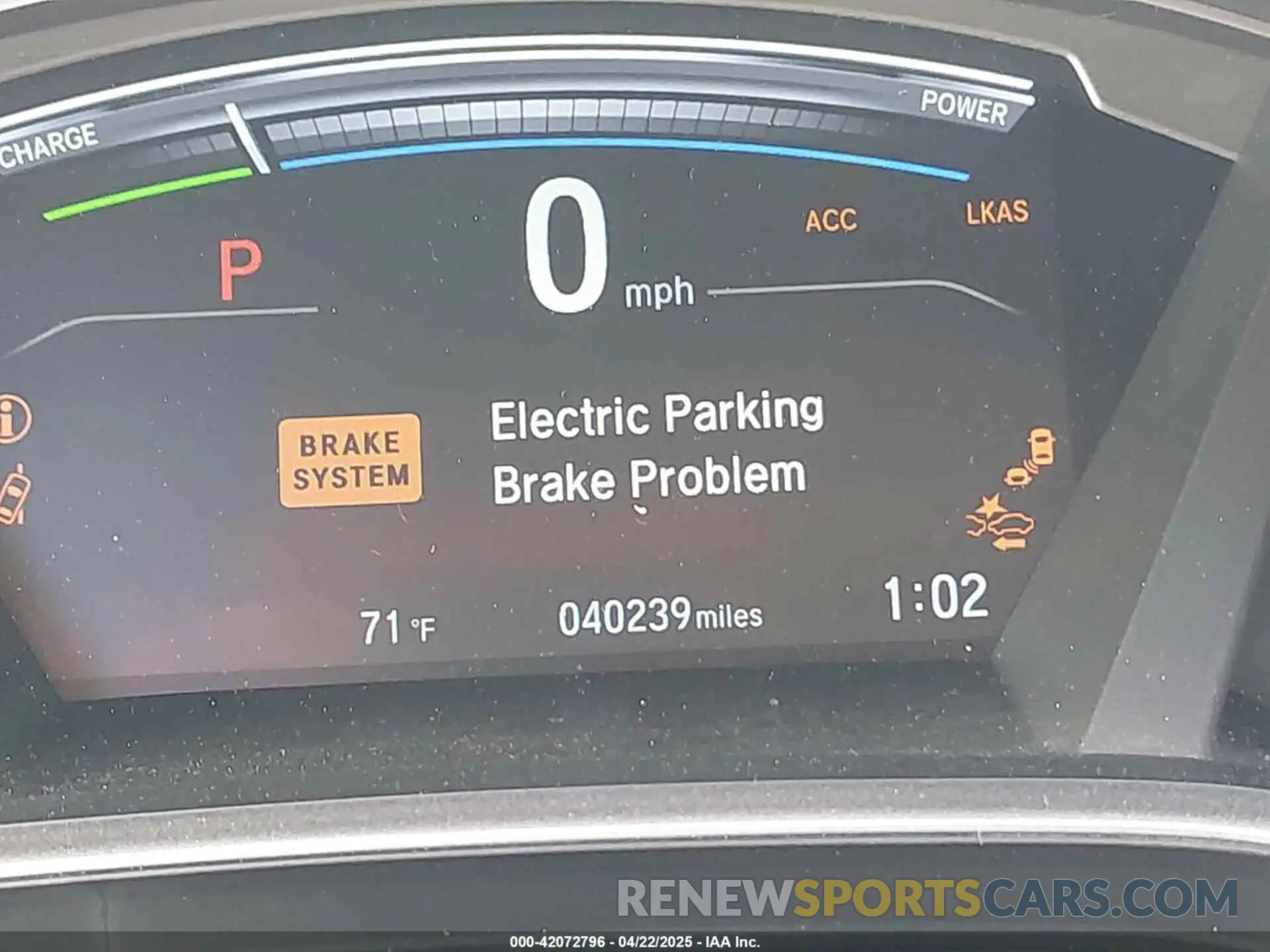 16 Photograph of a damaged car 7FART6H53LE004913 HONDA CR-V HYBRID 2020
