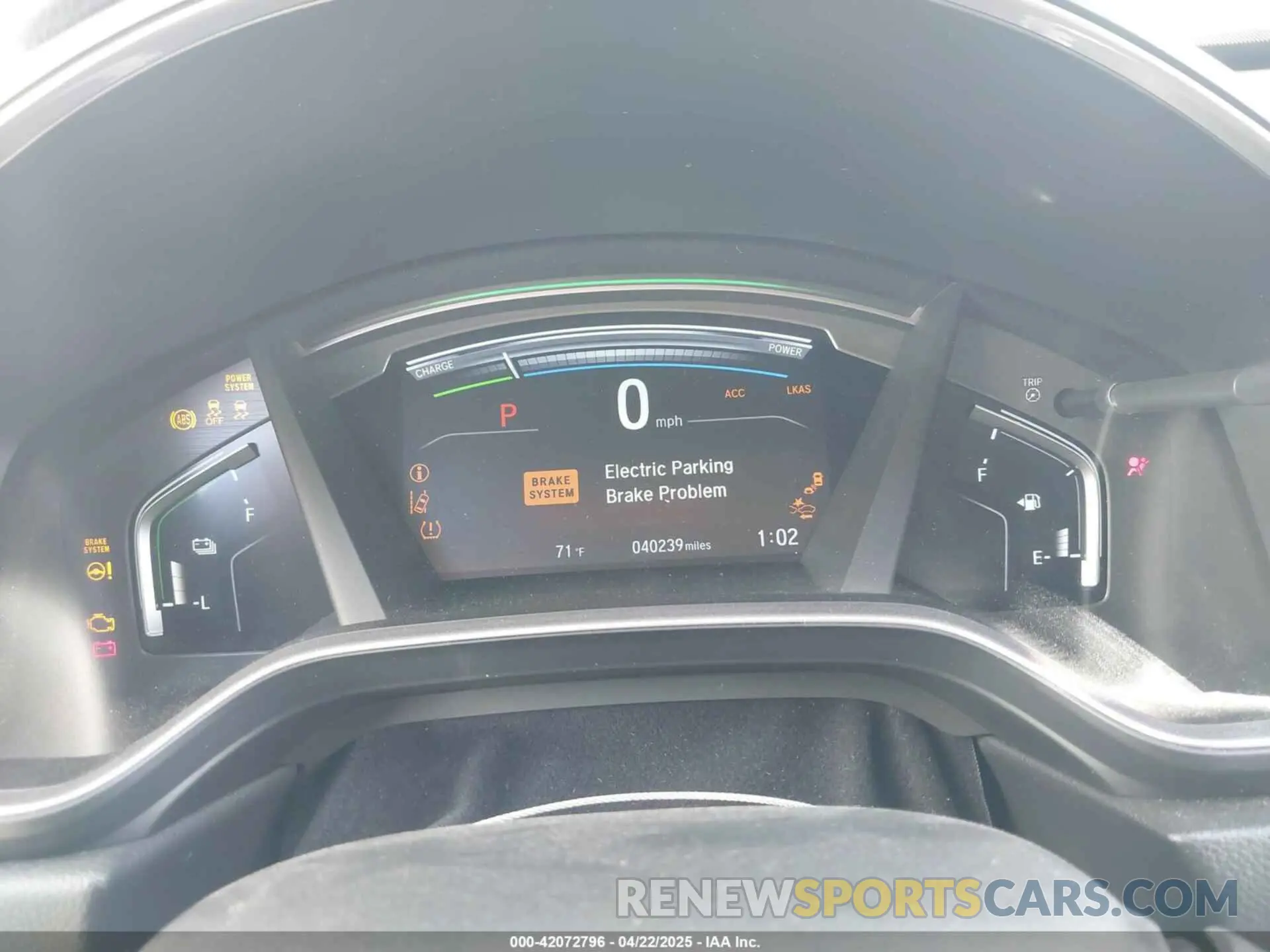 7 Photograph of a damaged car 7FART6H53LE004913 HONDA CR-V HYBRID 2020