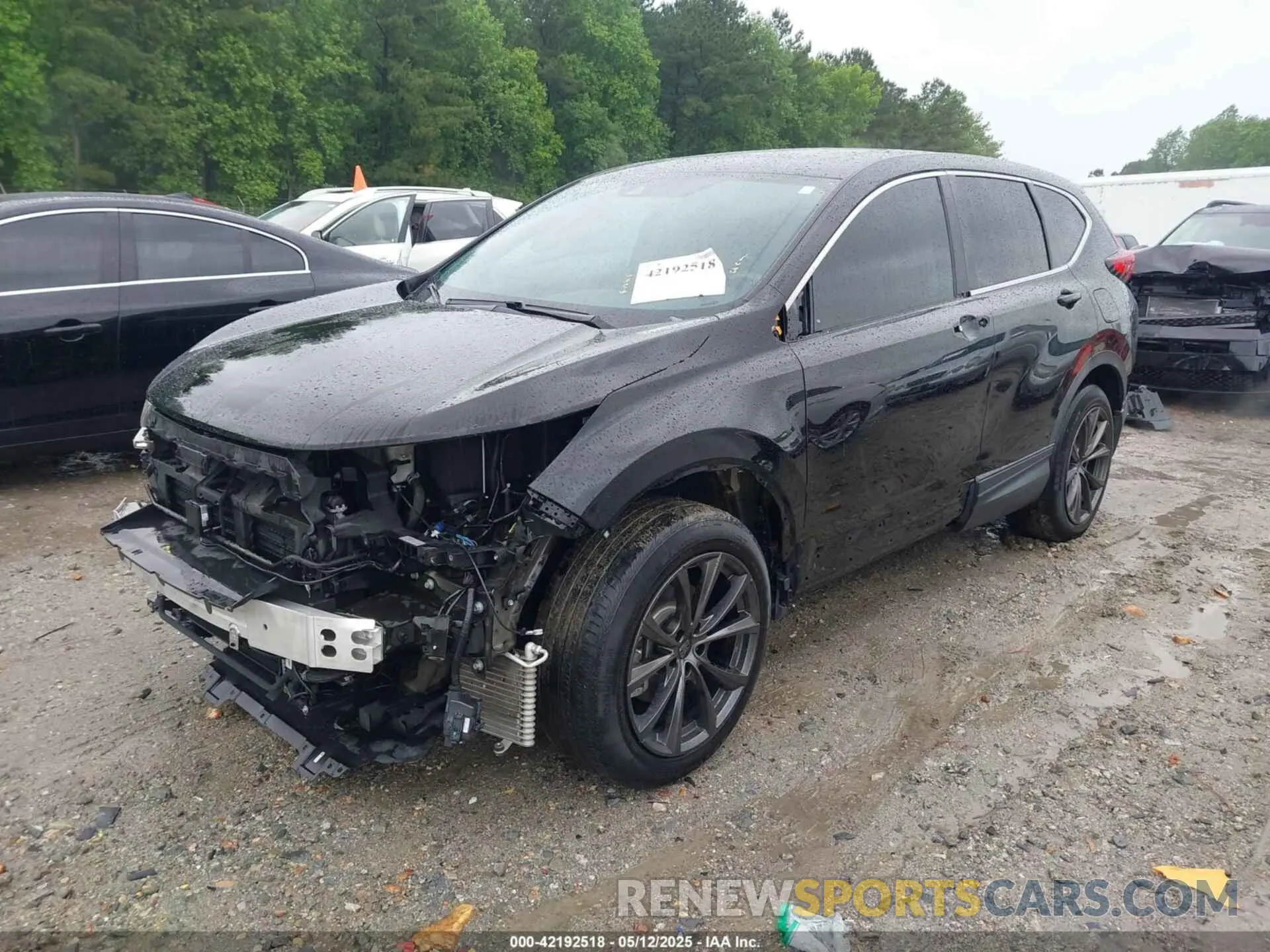 2 Photograph of a damaged car 7FART6H53LE006791 HONDA CR-V HYBRID 2020
