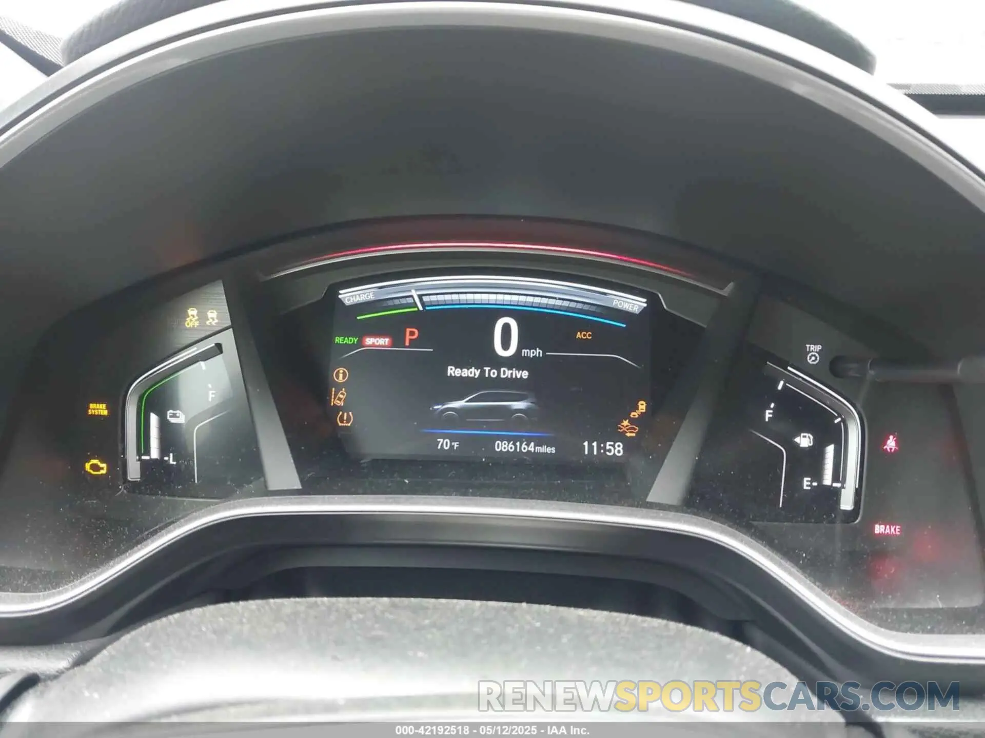 7 Photograph of a damaged car 7FART6H53LE006791 HONDA CR-V HYBRID 2020
