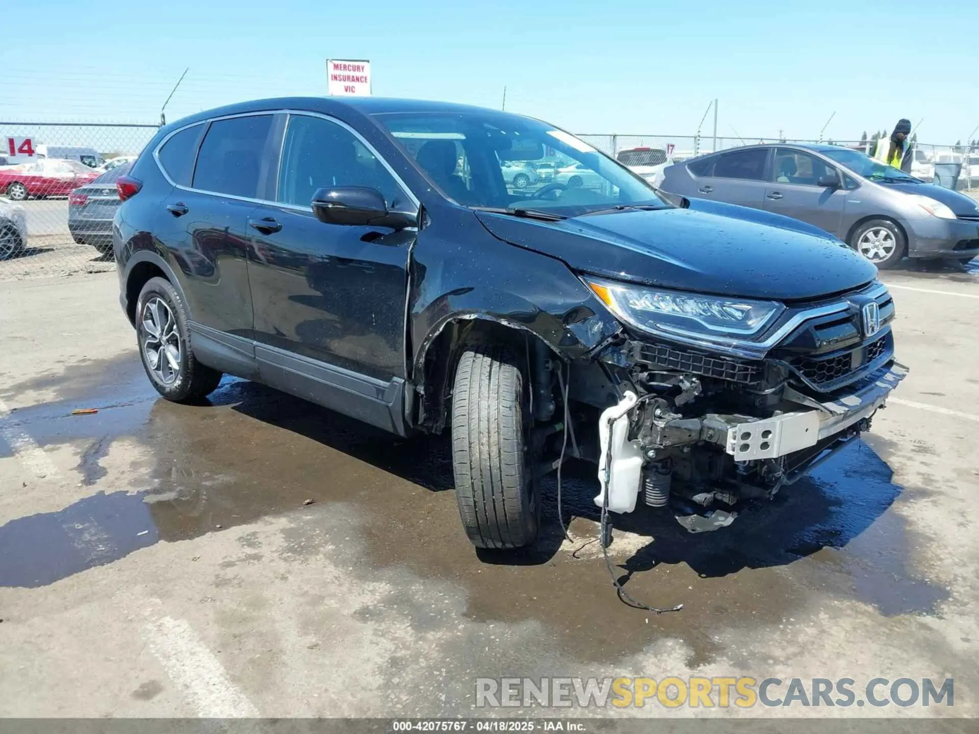 1 Фотография поврежденного автомобиля 7FART6H53LE019895 HONDA CR-V HYBRID 2020