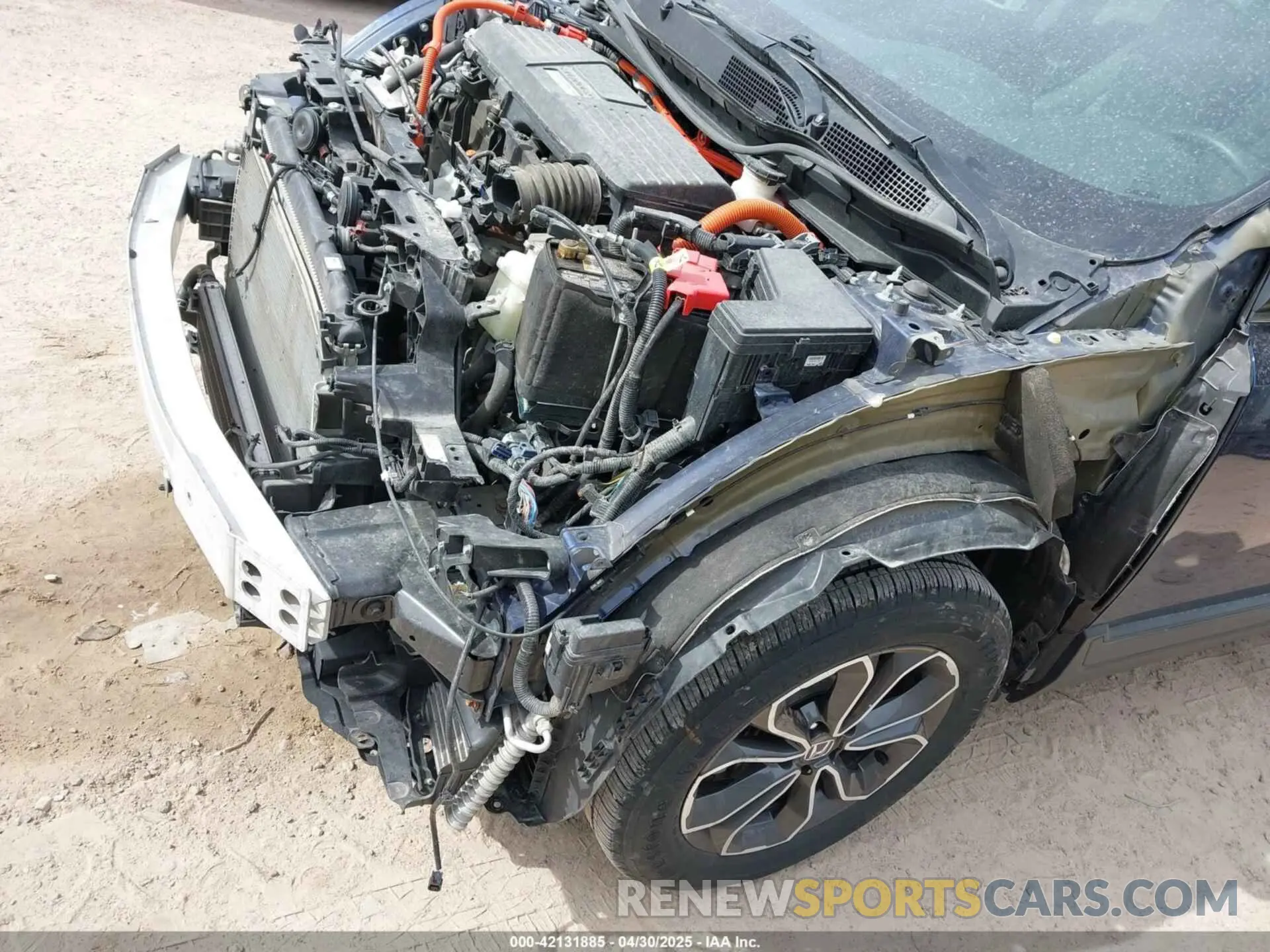 19 Photograph of a damaged car 7FART6H57LE017356 HONDA CR-V HYBRID 2020