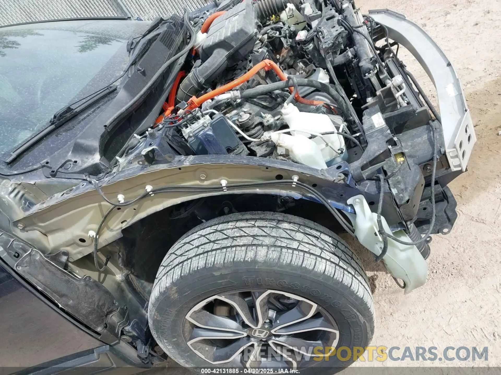 20 Photograph of a damaged car 7FART6H57LE017356 HONDA CR-V HYBRID 2020