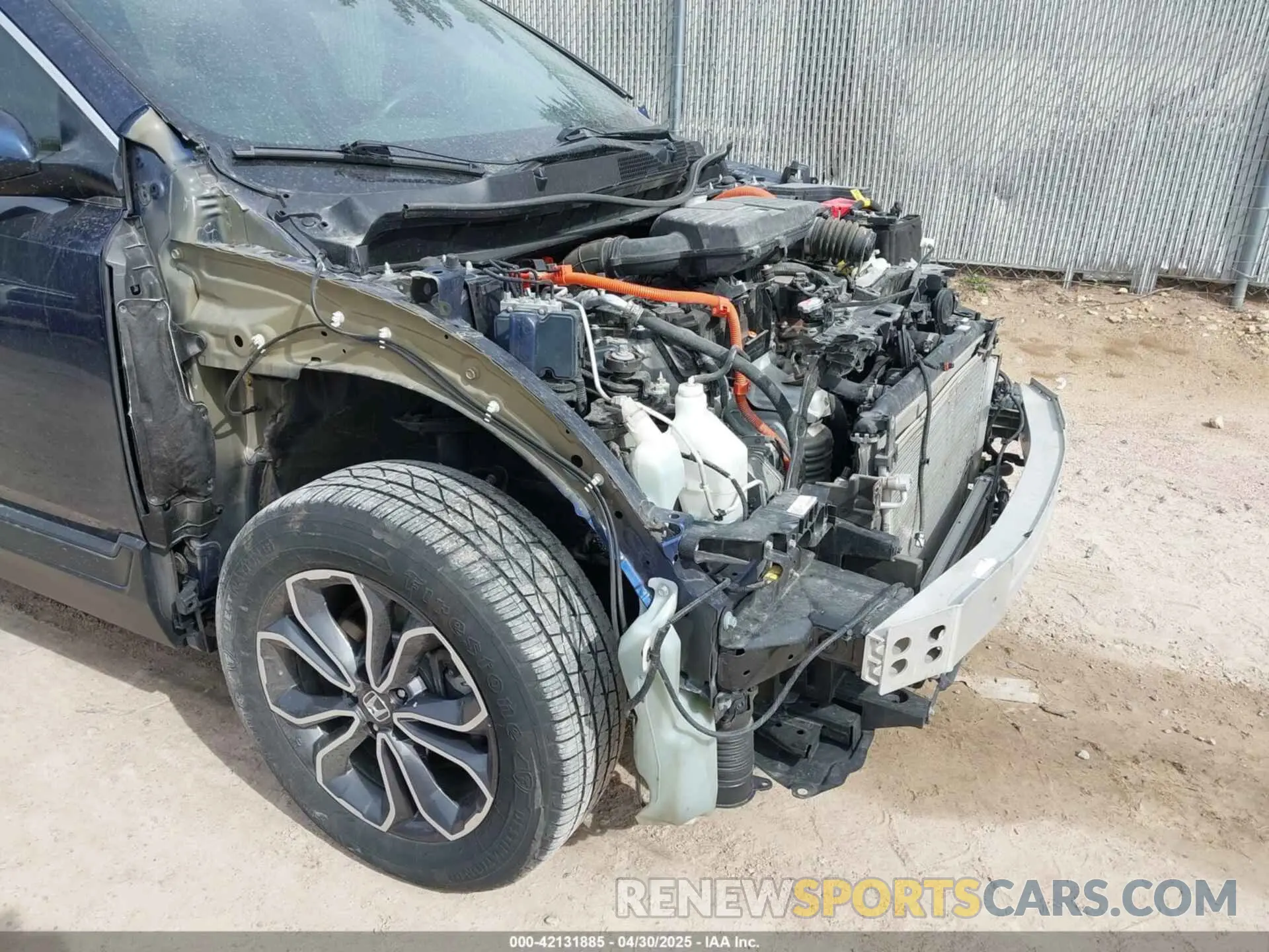 6 Photograph of a damaged car 7FART6H57LE017356 HONDA CR-V HYBRID 2020