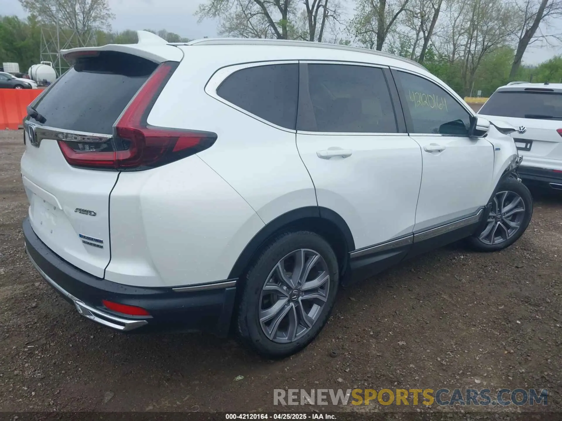 4 Фотография поврежденного автомобиля 7FART6H9XLE024742 HONDA CR-V HYBRID 2020