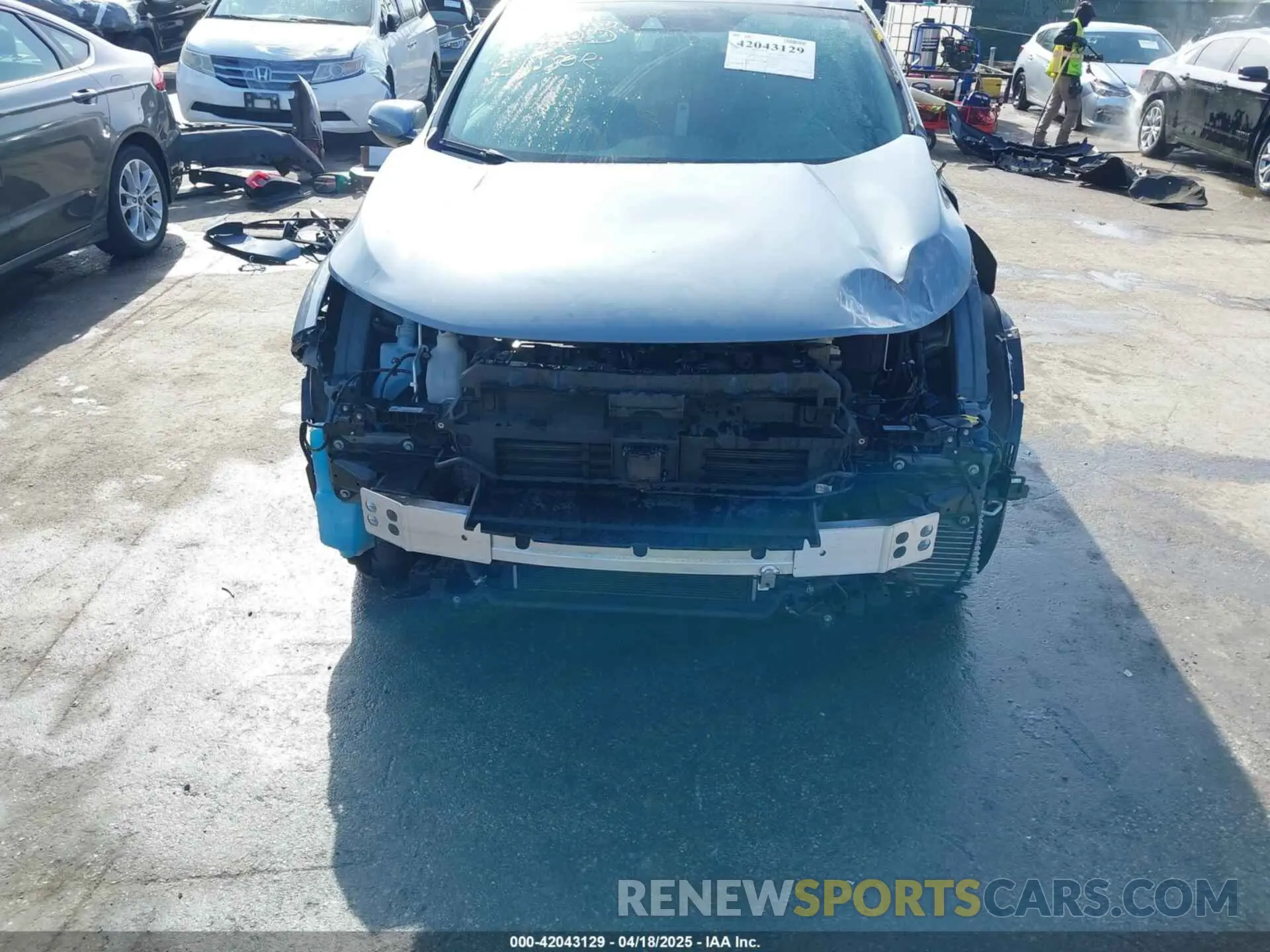 6 Photograph of a damaged car 7FART6H52ME007853 HONDA CR-V HYBRID 2021