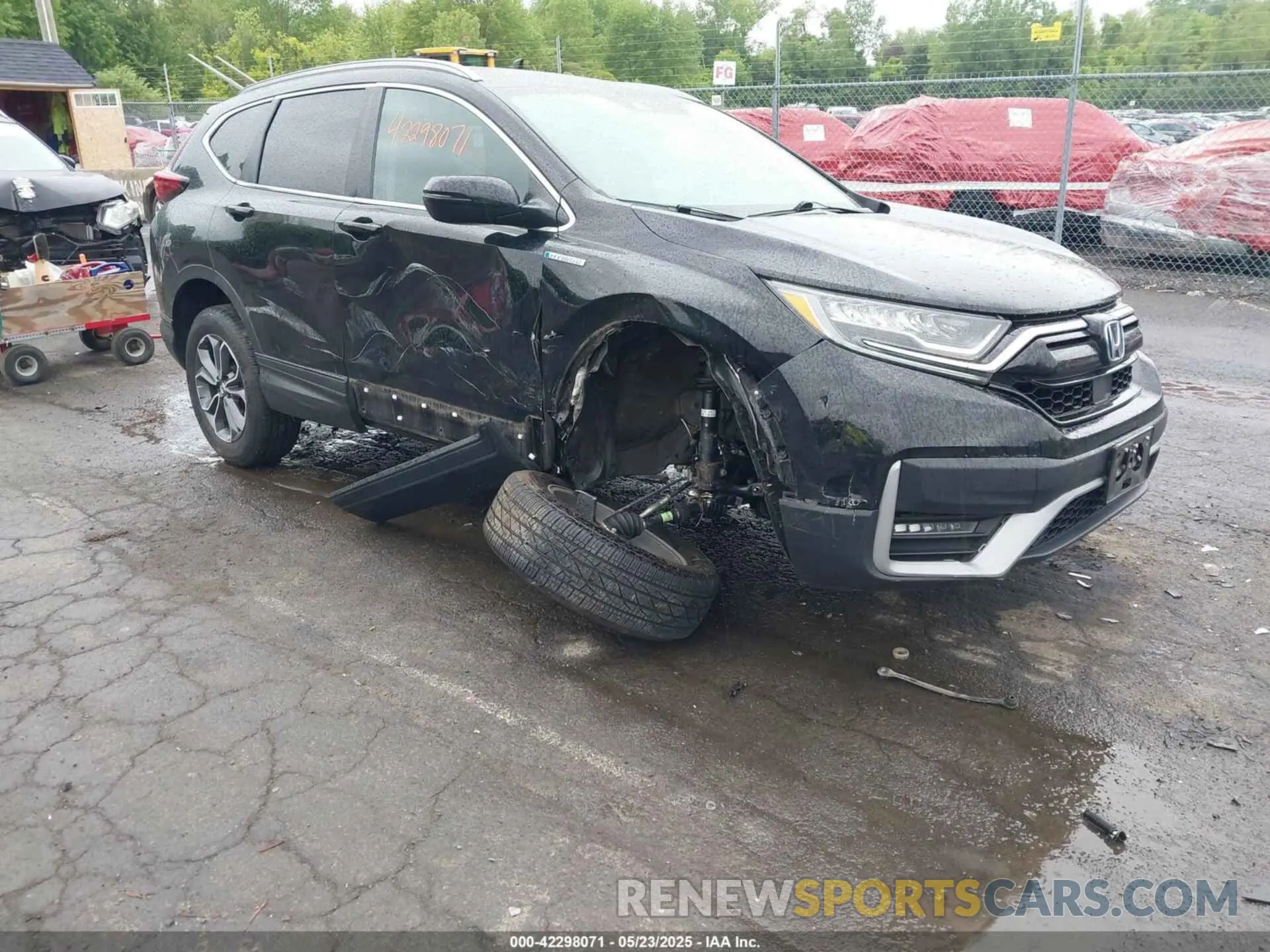 1 Фотография поврежденного автомобиля 7FART6H53ME034608 HONDA CR-V HYBRID 2021