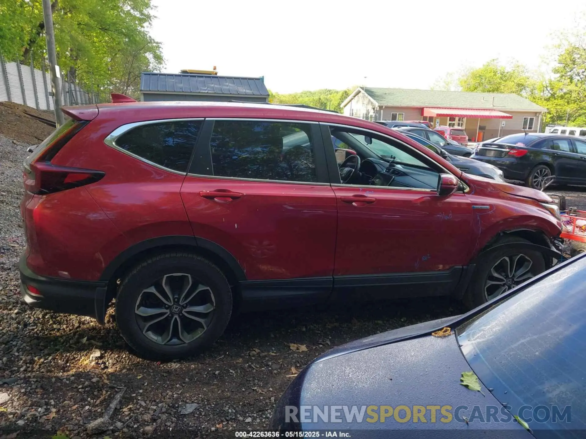 13 Фотография поврежденного автомобиля 7FART6H55ME001755 HONDA CR-V HYBRID 2021