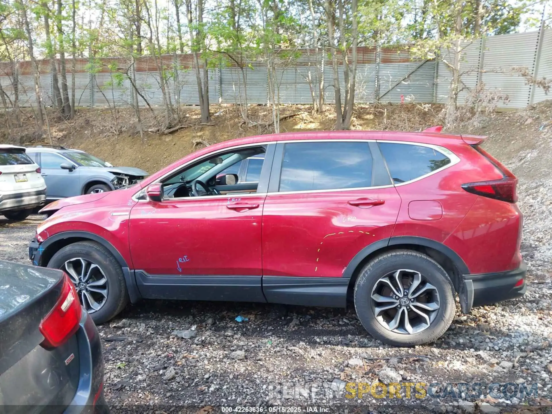 14 Фотография поврежденного автомобиля 7FART6H55ME001755 HONDA CR-V HYBRID 2021