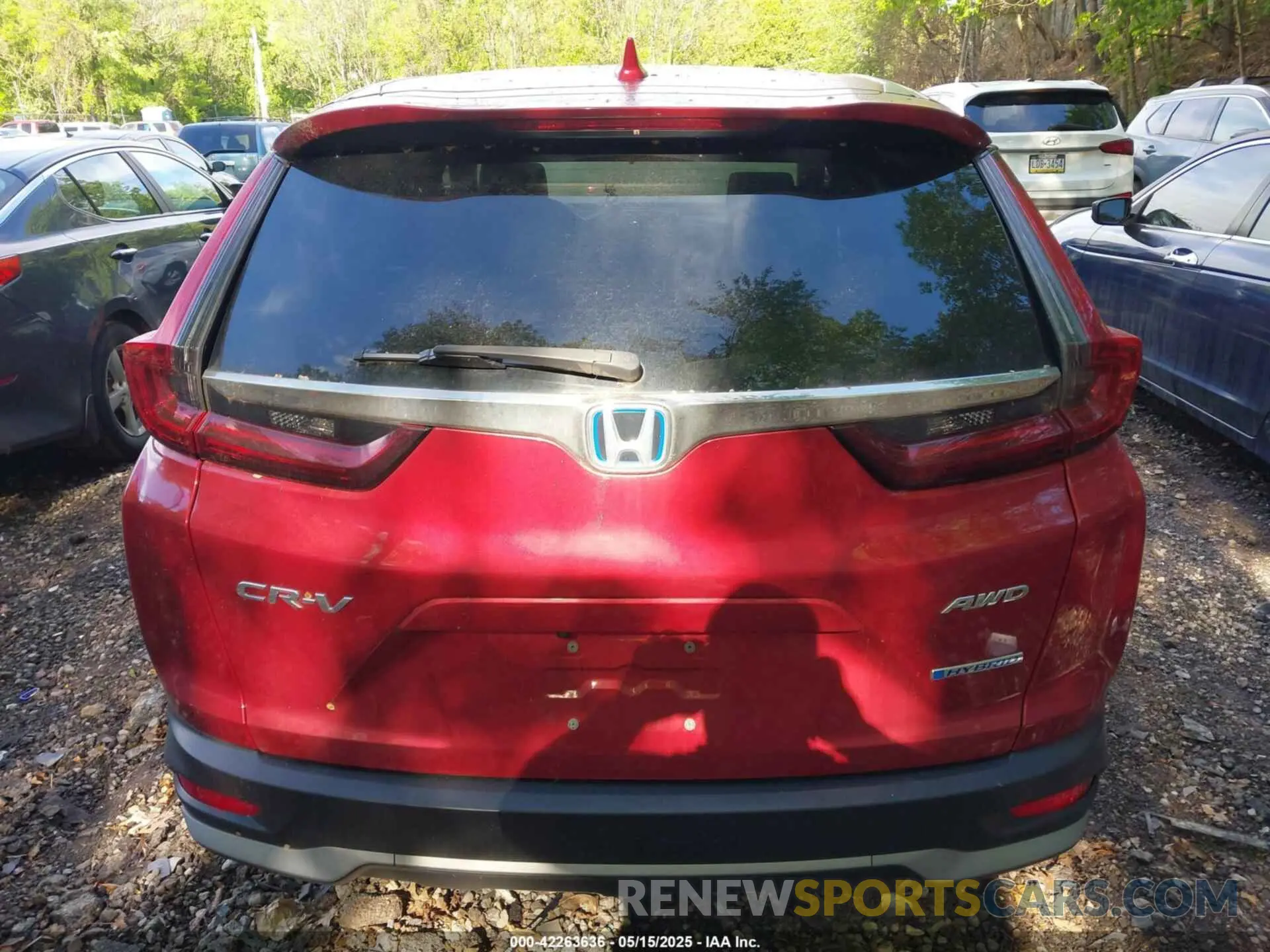 16 Фотография поврежденного автомобиля 7FART6H55ME001755 HONDA CR-V HYBRID 2021