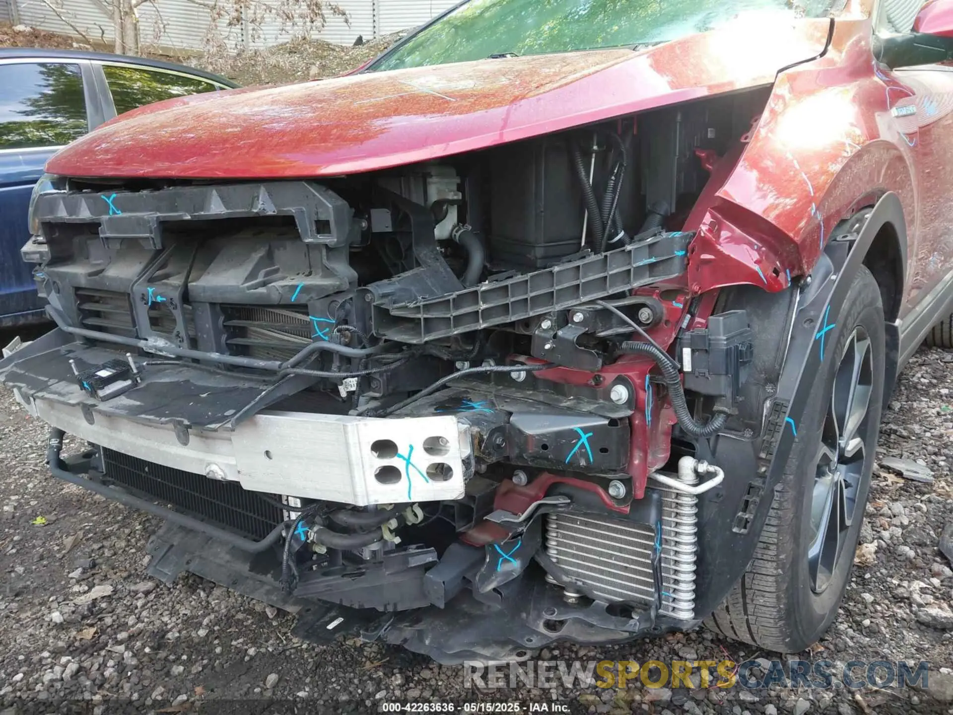 17 Фотография поврежденного автомобиля 7FART6H55ME001755 HONDA CR-V HYBRID 2021
