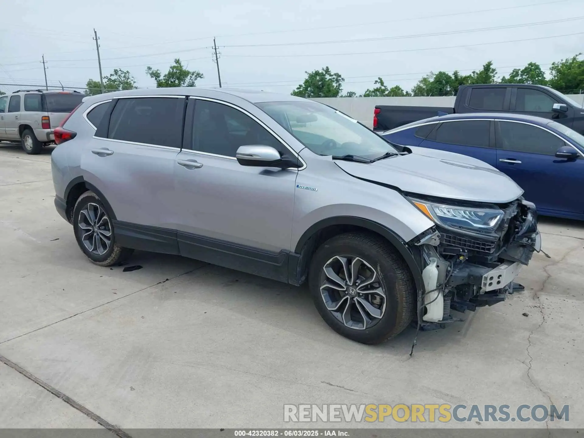 1 Фотография поврежденного автомобиля 7FART6H57ME028052 HONDA CR-V HYBRID 2021