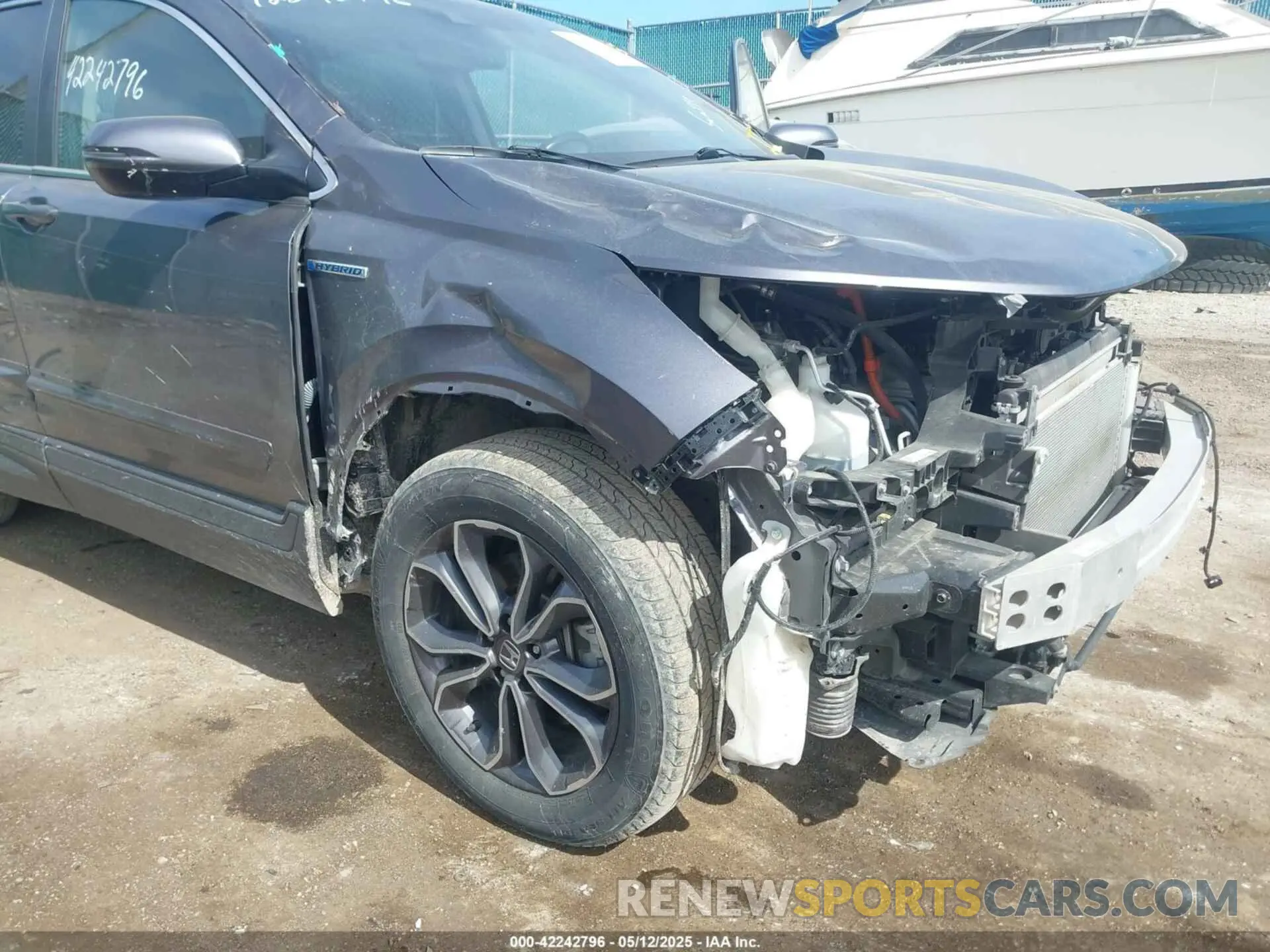 6 Photograph of a damaged car 7FART6H89ME010307 HONDA CR-V HYBRID 2021