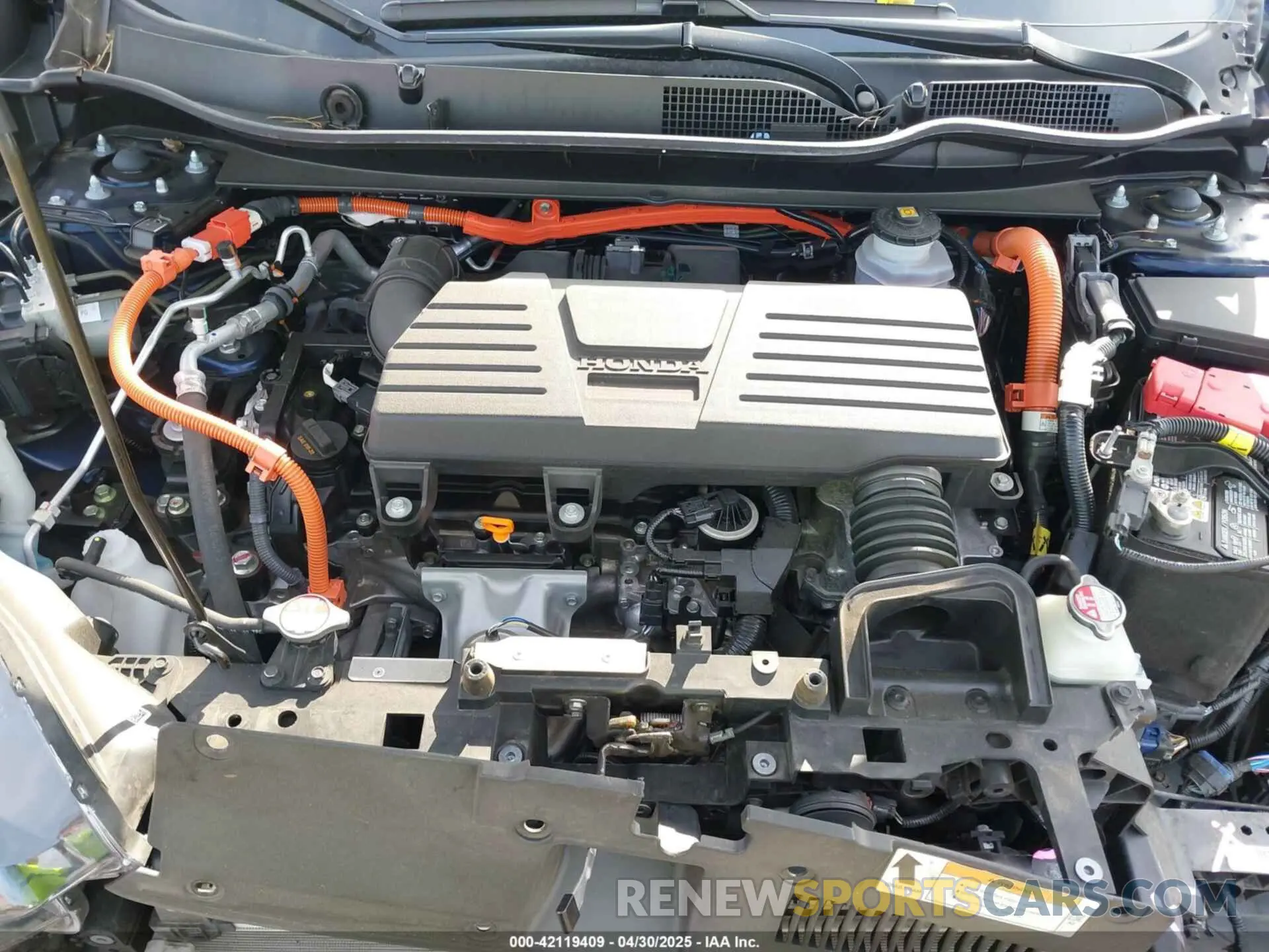 10 Фотография поврежденного автомобиля 7FART6H92ME029029 HONDA CR-V HYBRID 2021