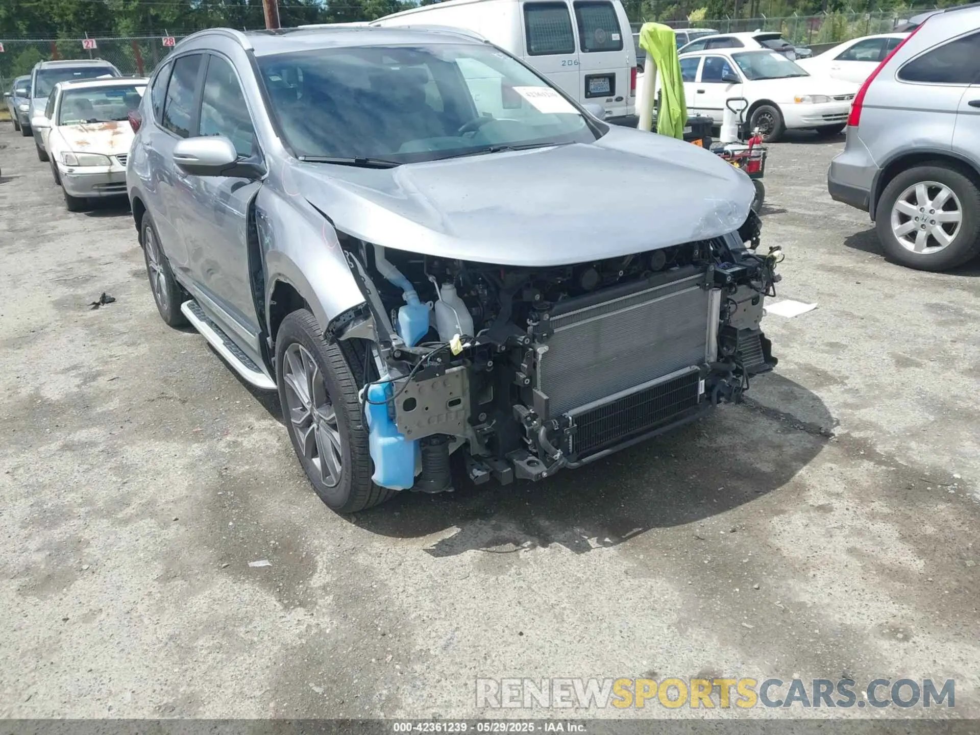 6 Photograph of a damaged car 7FART6H9XME011488 HONDA CR-V HYBRID 2021