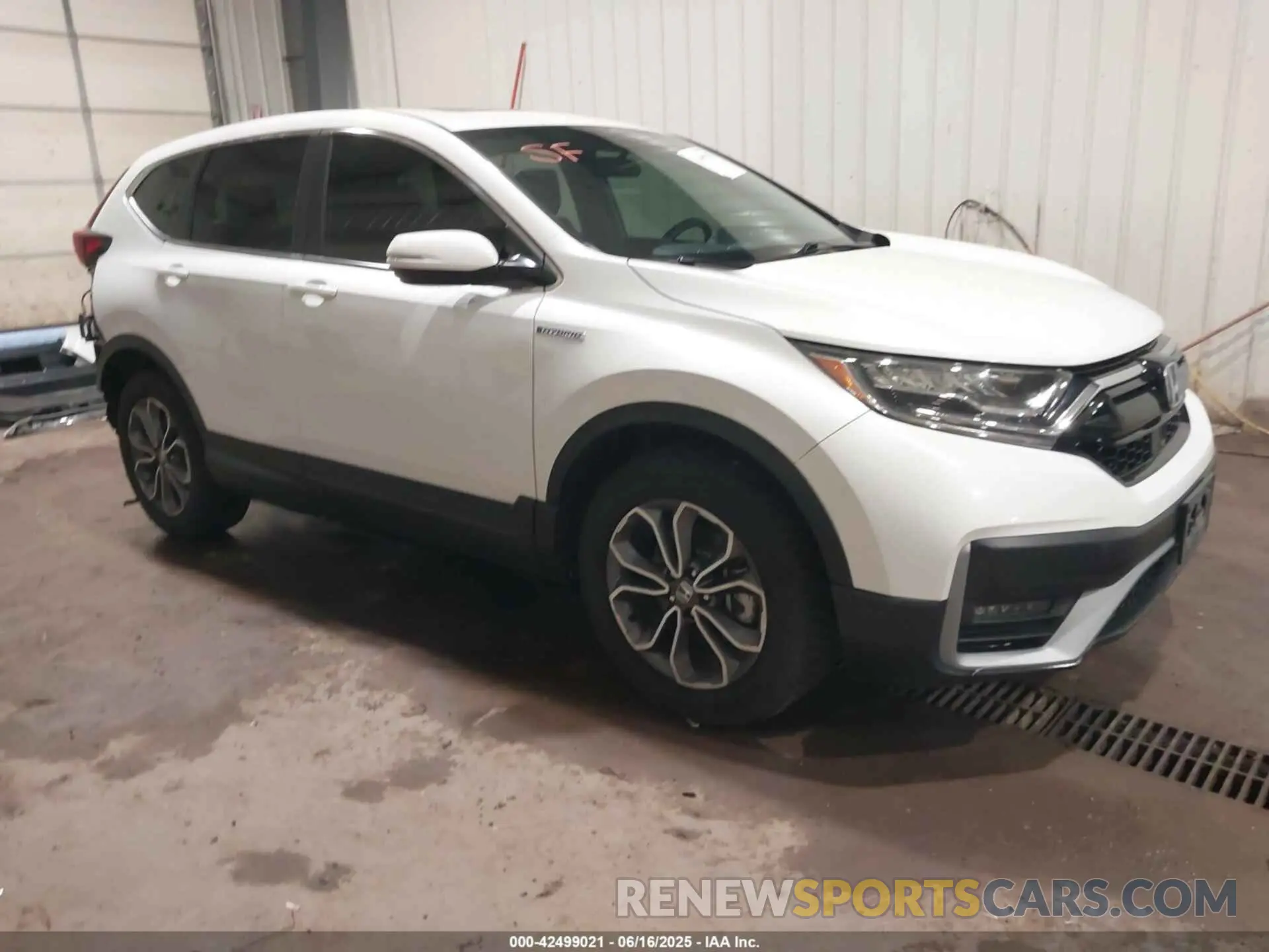 1 Фотография поврежденного автомобиля 5J6RT6H57NL004886 HONDA CR-V HYBRID 2022