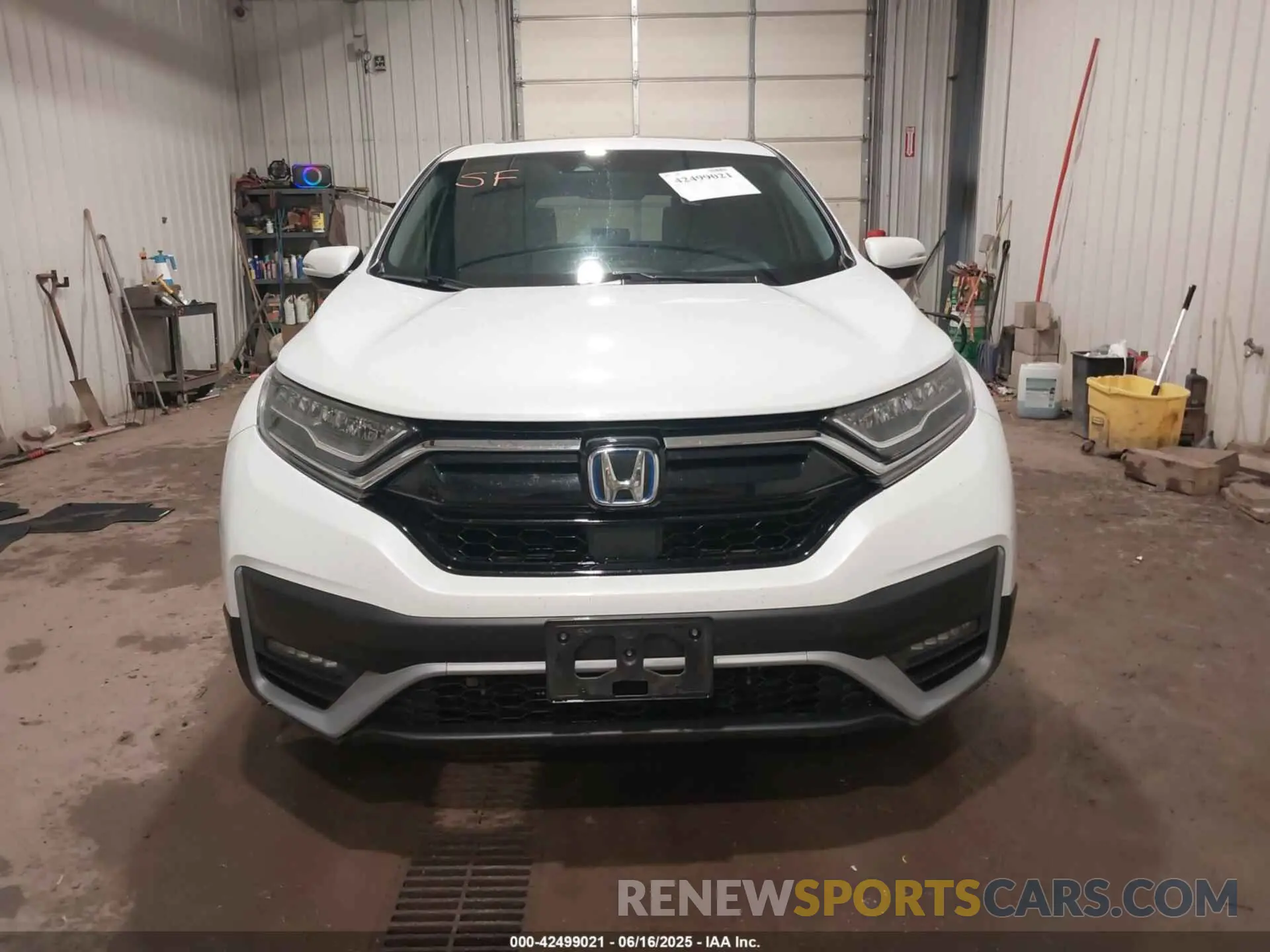 13 Фотография поврежденного автомобиля 5J6RT6H57NL004886 HONDA CR-V HYBRID 2022