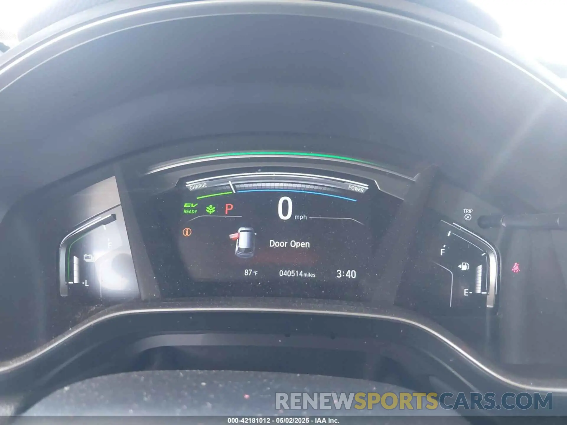 7 Photograph of a damaged car 5J6RT6H59NL037954 HONDA CR-V HYBRID 2022