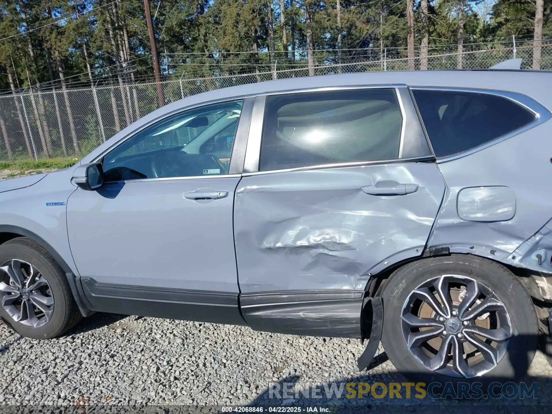 15 Фотография поврежденного автомобиля 5J6RT6H80NL020258 HONDA CR-V HYBRID 2022