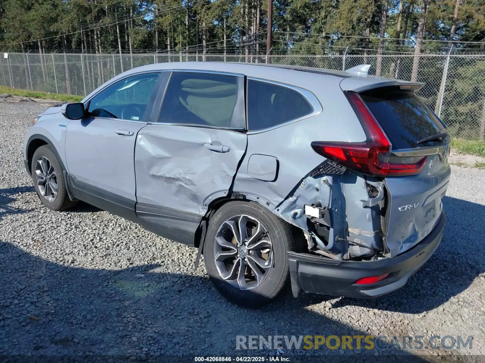 3 Фотография поврежденного автомобиля 5J6RT6H80NL020258 HONDA CR-V HYBRID 2022